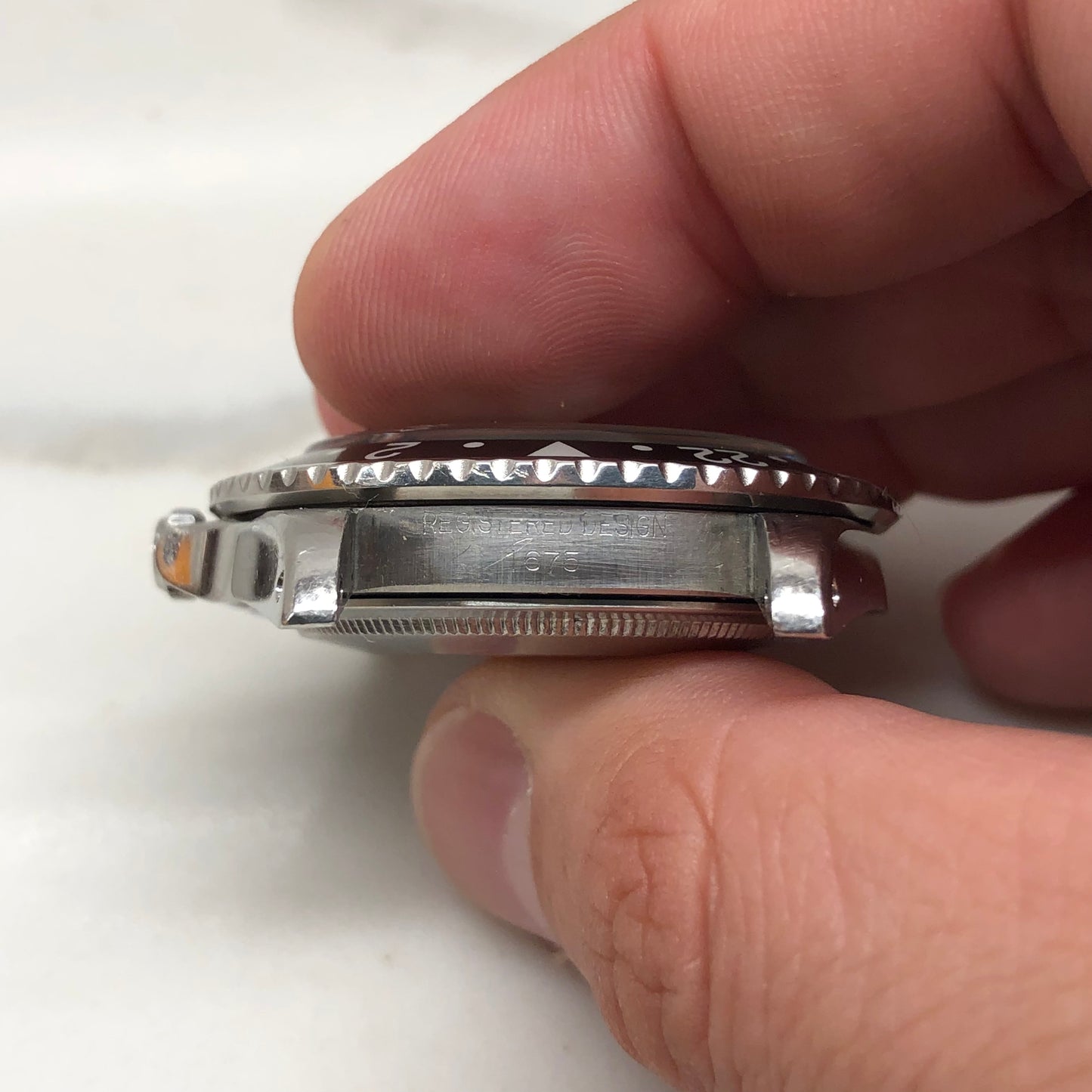 1971 Rolex GMT MASTER 1675 Mk 1 Long E Matte Dial Steel Automatic Wristwatch - HASHTAGWATCHCO