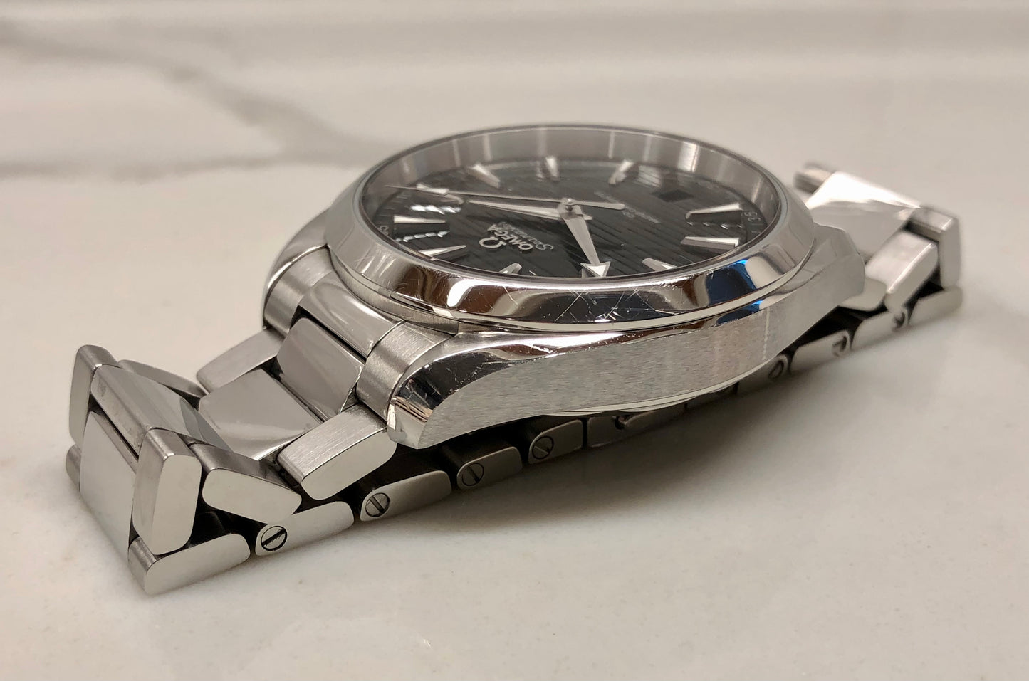 Omega Seamaster Aqua Terra 150M Black 220.10.41.21.01.001 Wristwatch with Box and Papers - HASHTAGWATCHCO