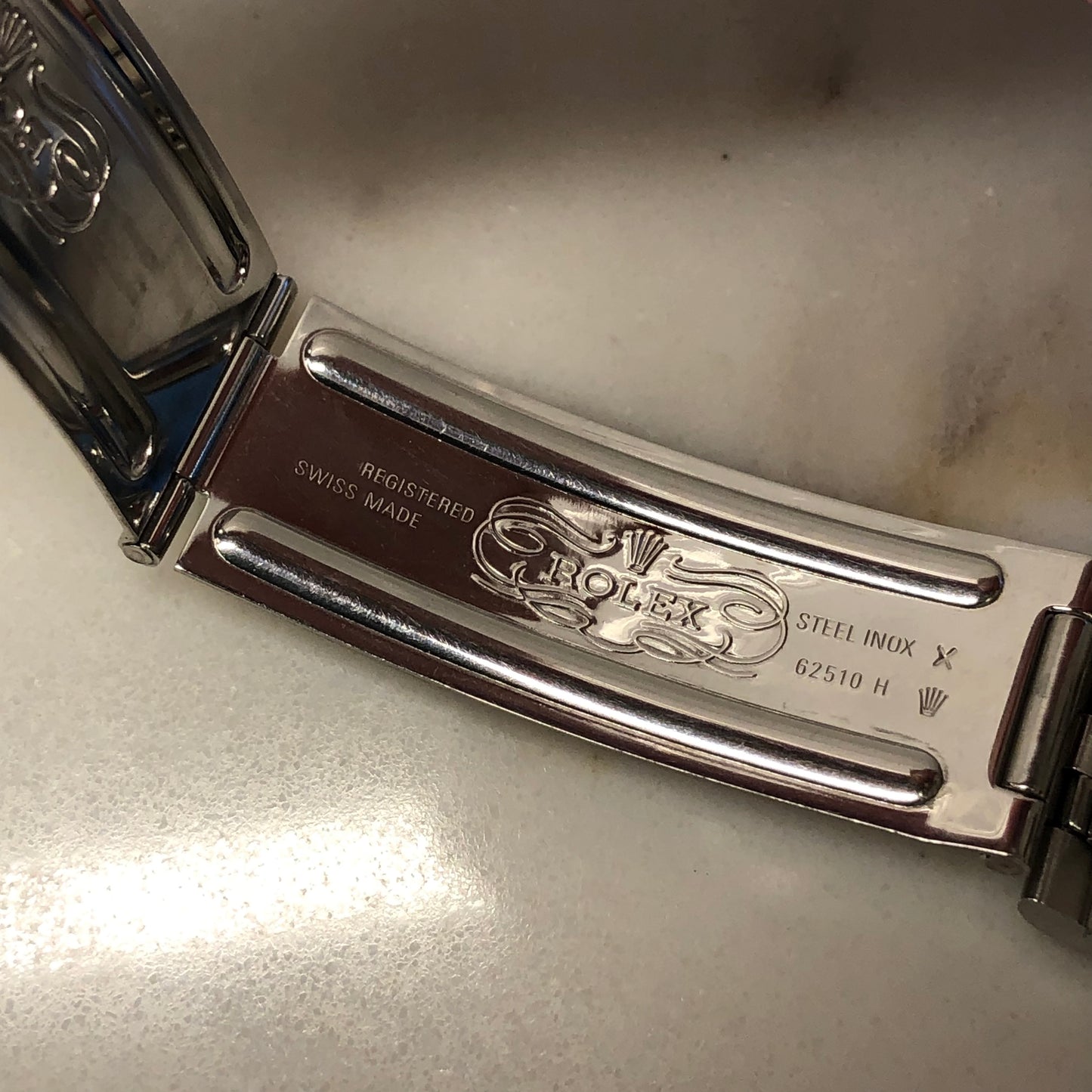 2002 Rolex Datejust 16220 Silver Tapestry Steel Jubilee Wristwatch with Box and Papers - HASHTAGWATCHCO