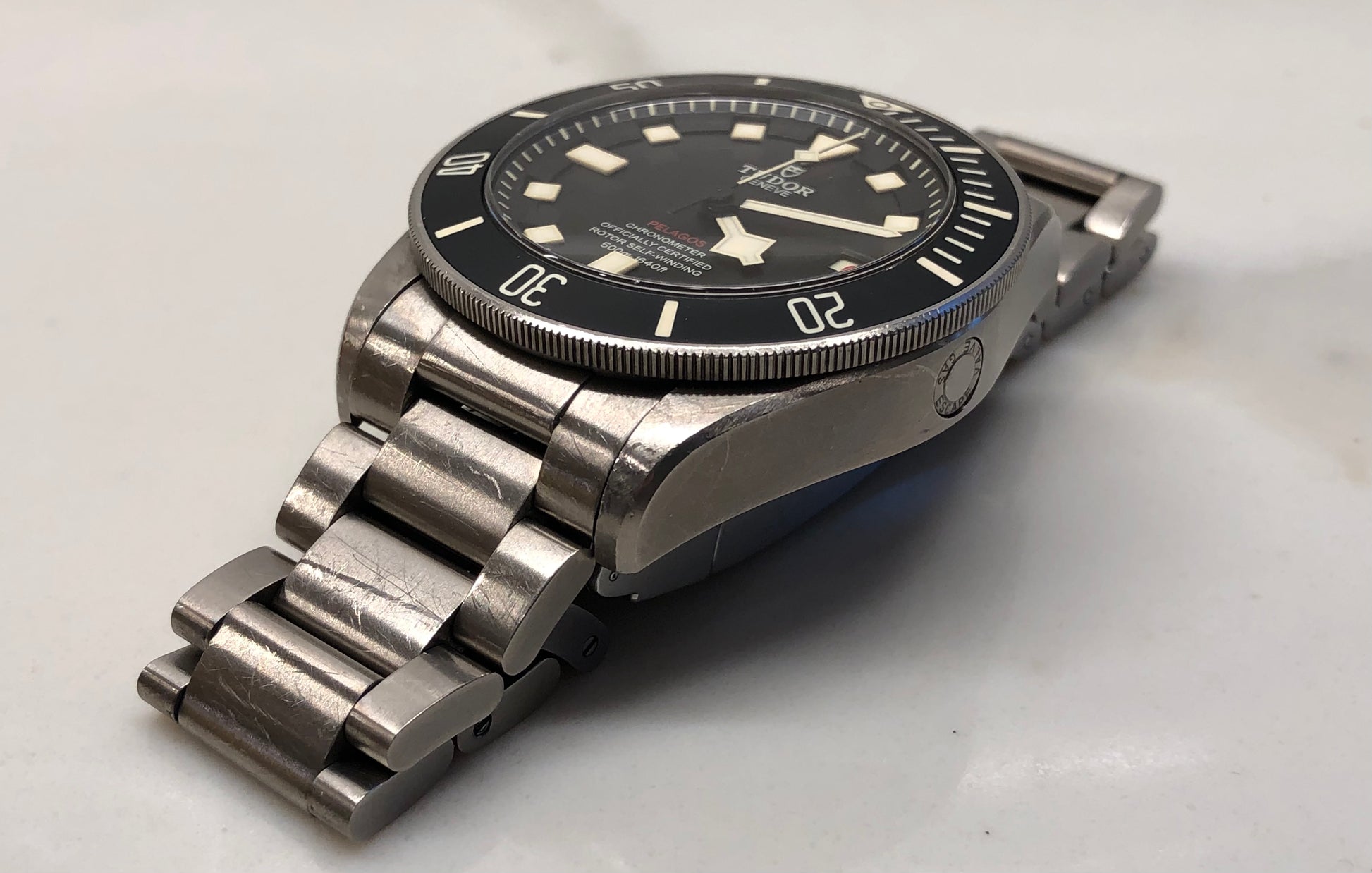 2017 Tudor Pelagos LHD 25610TNL Titanium Automatic 42mm Wristwatch with Box and Papers - HASHTAGWATCHCO