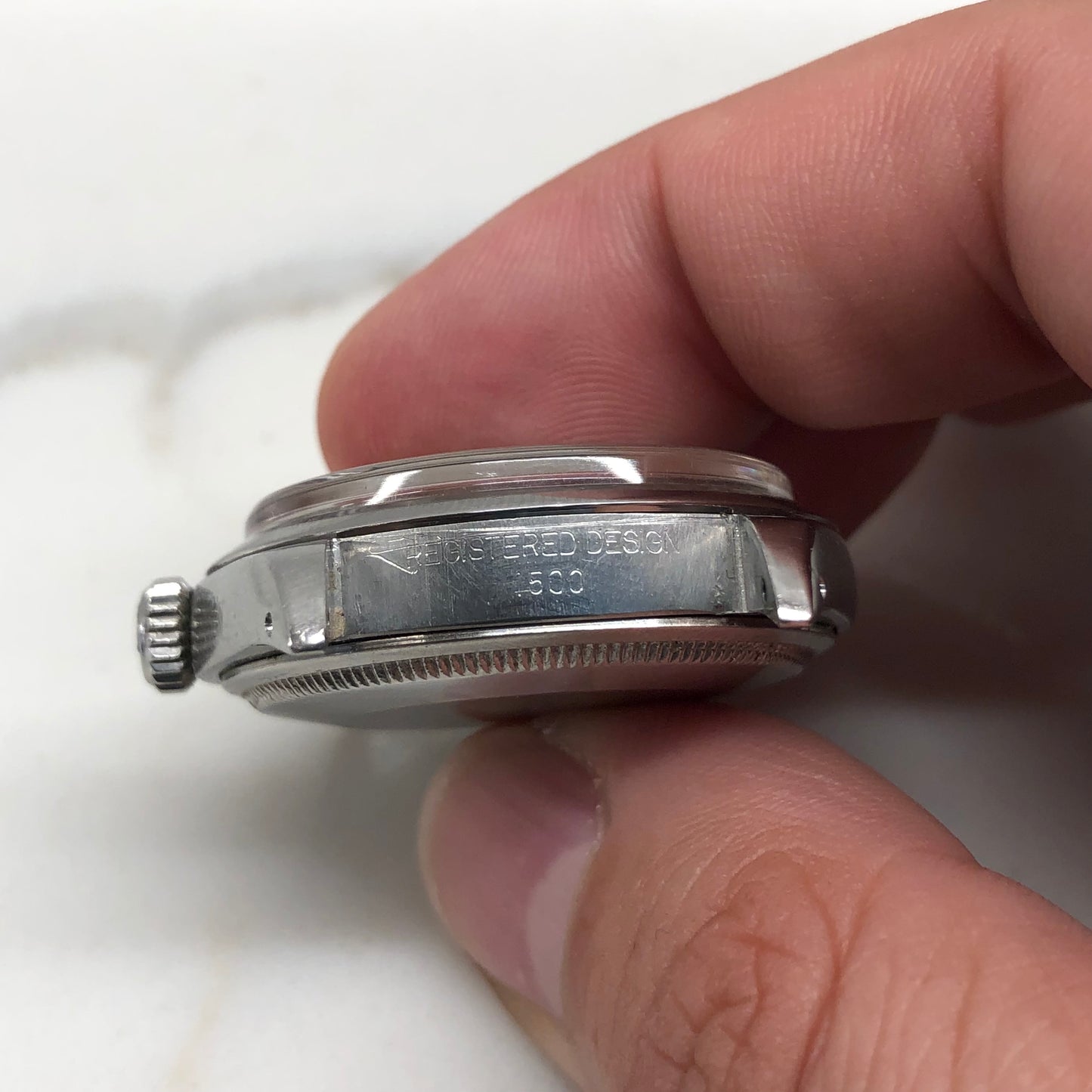 1971 Rolex Date 1500 Oyster Perpetual Radial Dial Stainless Steel Automatic Wristwatch - HASHTAGWATCHCO