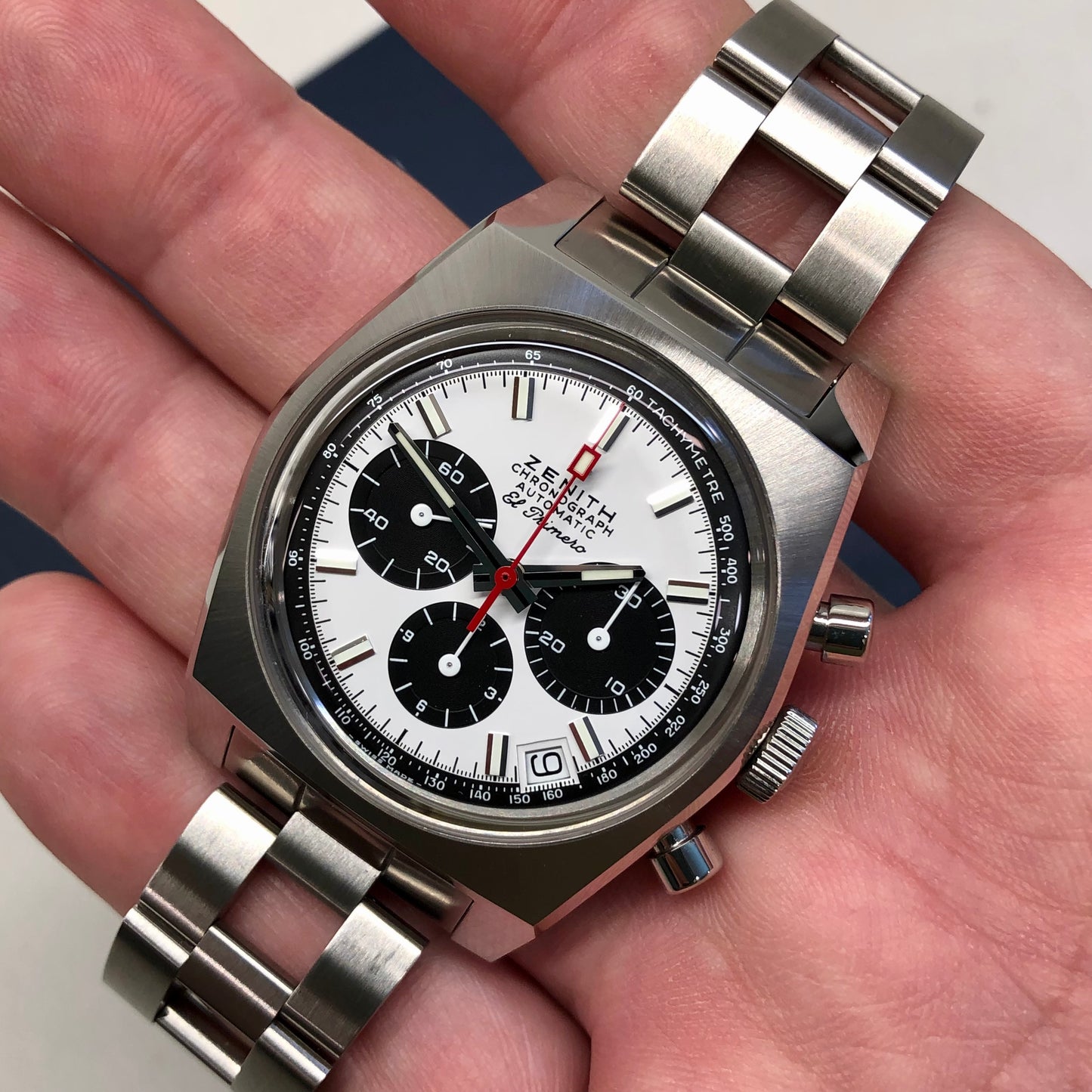 2024 Zenith El Primero Chronomaster Revival A384 03.A384.400/21/M384 Wristwatch with Box and Papers - HASHTAGWATCHCO
