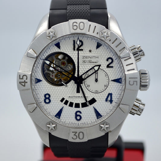 Zenith Defy Classic El Primero 03.0526.4021 Steel Chronograph Automatic Watch - Hashtag Watch Company