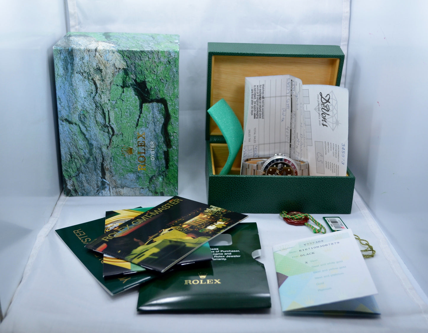 Rolex GMT Master II 16710 Stainless Steel Coke Automatic Wristwatch "Y" Series - Hashtag Watch Company