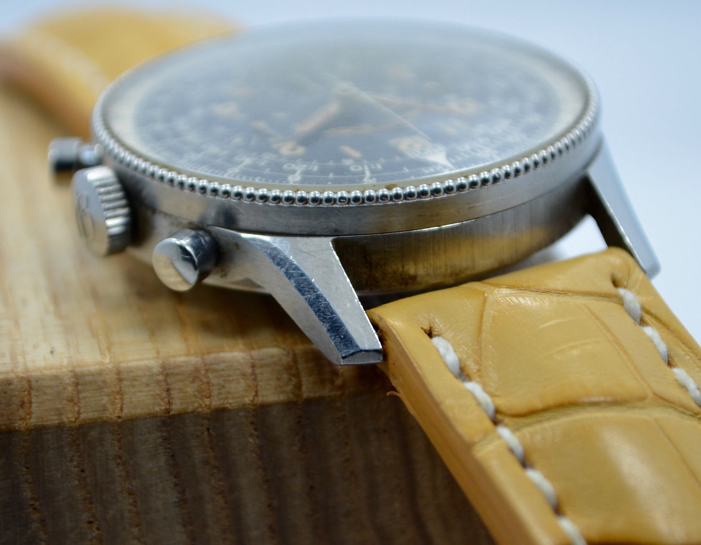 Vintage Breitling Navitimer AOPA Valjoux 72 Steel Chronograph Pre 806 Wristwatch - Hashtag Watch Company