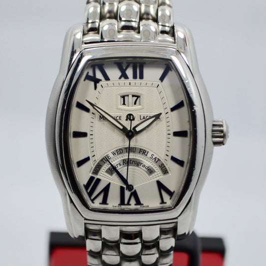 Maurice Lacroix Jours Retrograde MP6119 Steel Automatic Date Wristwatch - Hashtag Watch Company