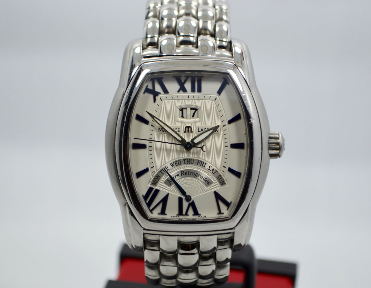 Maurice Lacroix Jours Retrograde MP6119 Steel Automatic Date Wristwatch - Hashtag Watch Company