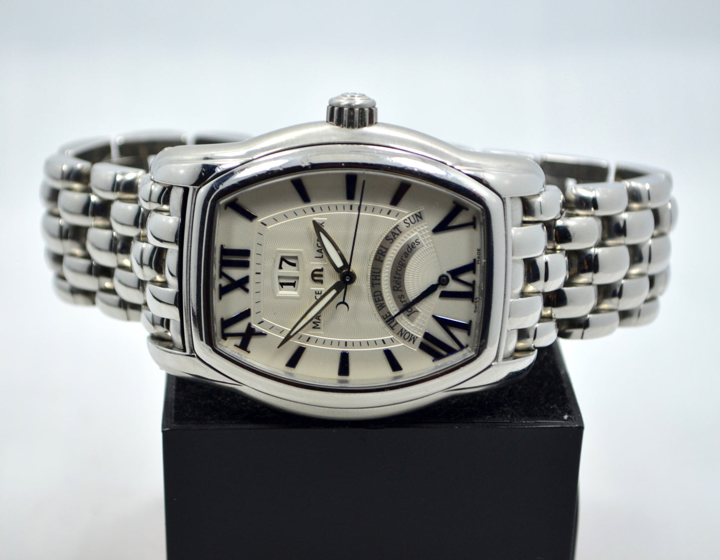 Maurice Lacroix Jours Retrograde MP6119 Steel Automatic Date Wristwatch - Hashtag Watch Company