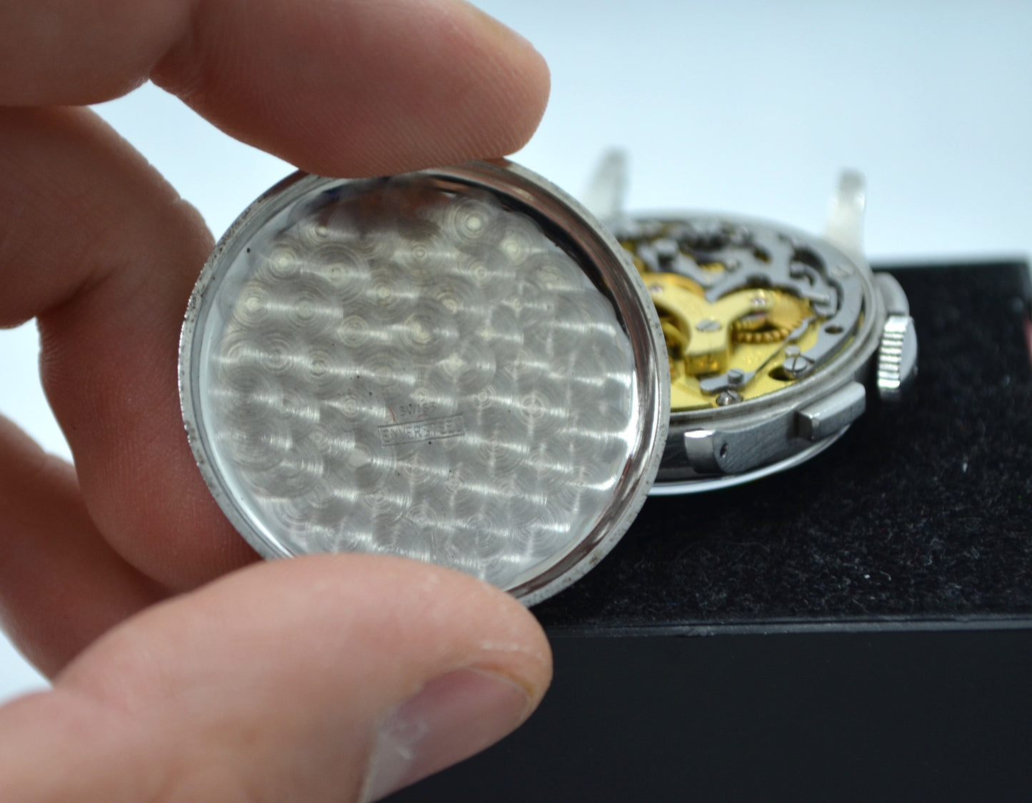 Vintage Universal Geneve Compax Türler Signed Steel Chronograph Cal. 285 Wristwatch 1950's - Hashtag Watch Company