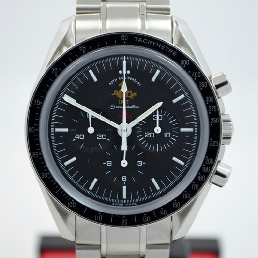 Omega Speedmaster 50th Anniversary 311.30.42.30.01.001 Professional Moon Watch Box Papers - Hashtag Watch Company