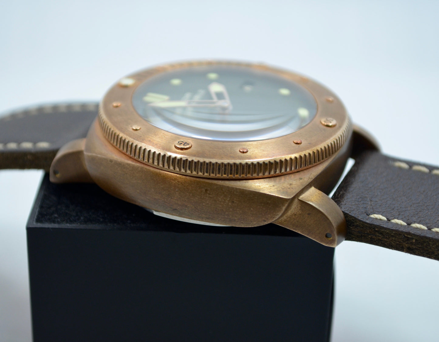 Panerai PAM 382 Bronzo Luminor Submersible 1950 3 Day Automatic Watch - Hashtag Watch Company