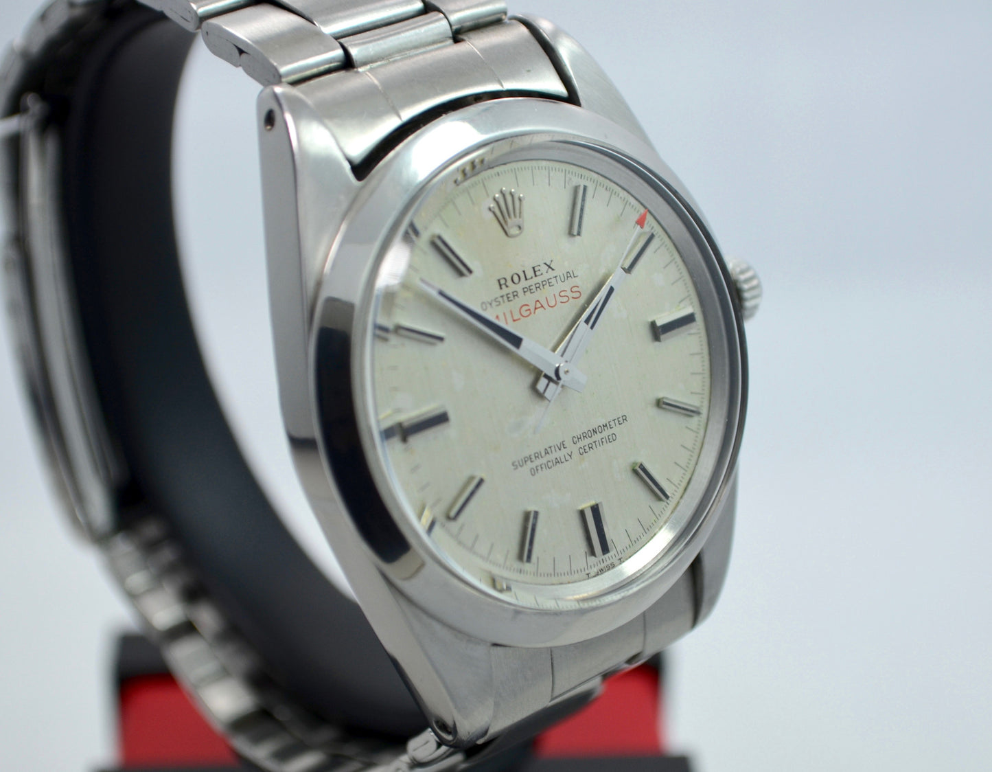 Vintage Rolex Milgauss 1019 CERN Dial 1967 Cal. 1530 Stainless Steel Wristwatch - Hashtag Watch Company