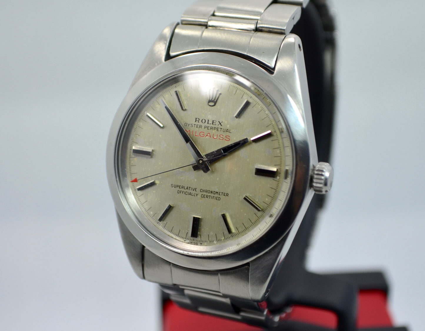 Vintage Rolex Milgauss 1019 CERN Dial 1967 Cal. 1530 Stainless Steel Wristwatch - Hashtag Watch Company