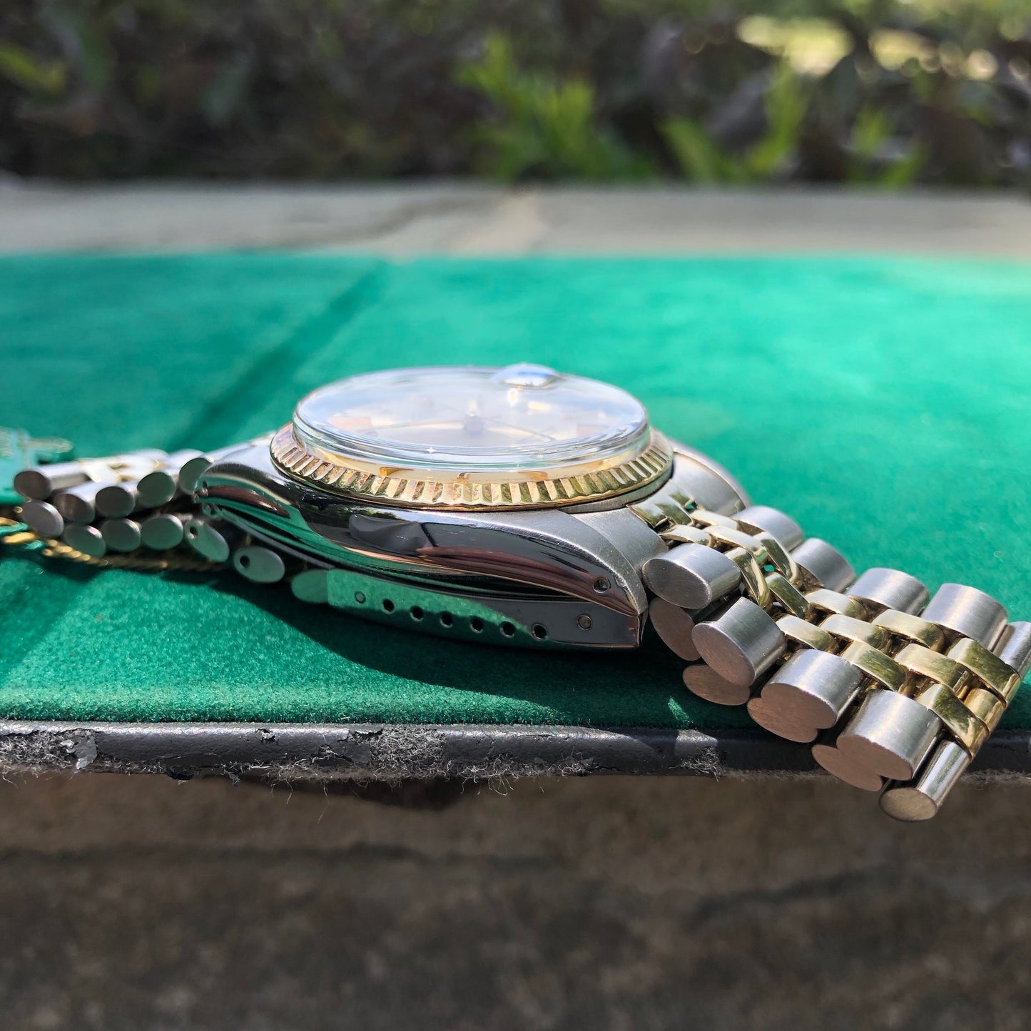 Vintage Rolex Datejust 1601 Sigma Steel Gold Two Tone Jubilee Champagne Automatic Wristwatch Box Papers Circa 1973 - Hashtag Watch Company