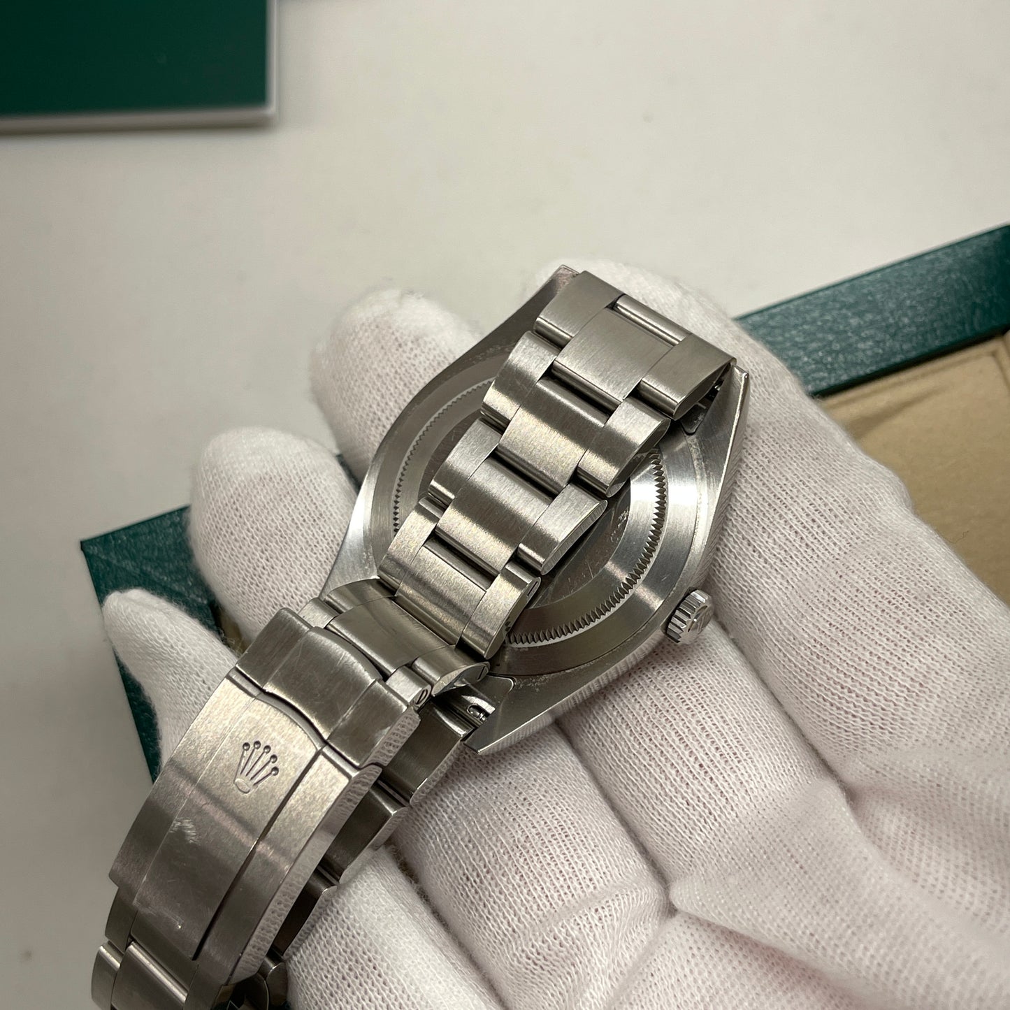2019 Rolex Oyster Perpetual 114300 White 39mm Stainless Steel Wristwatch Box Papers - Hashtag Watch Company