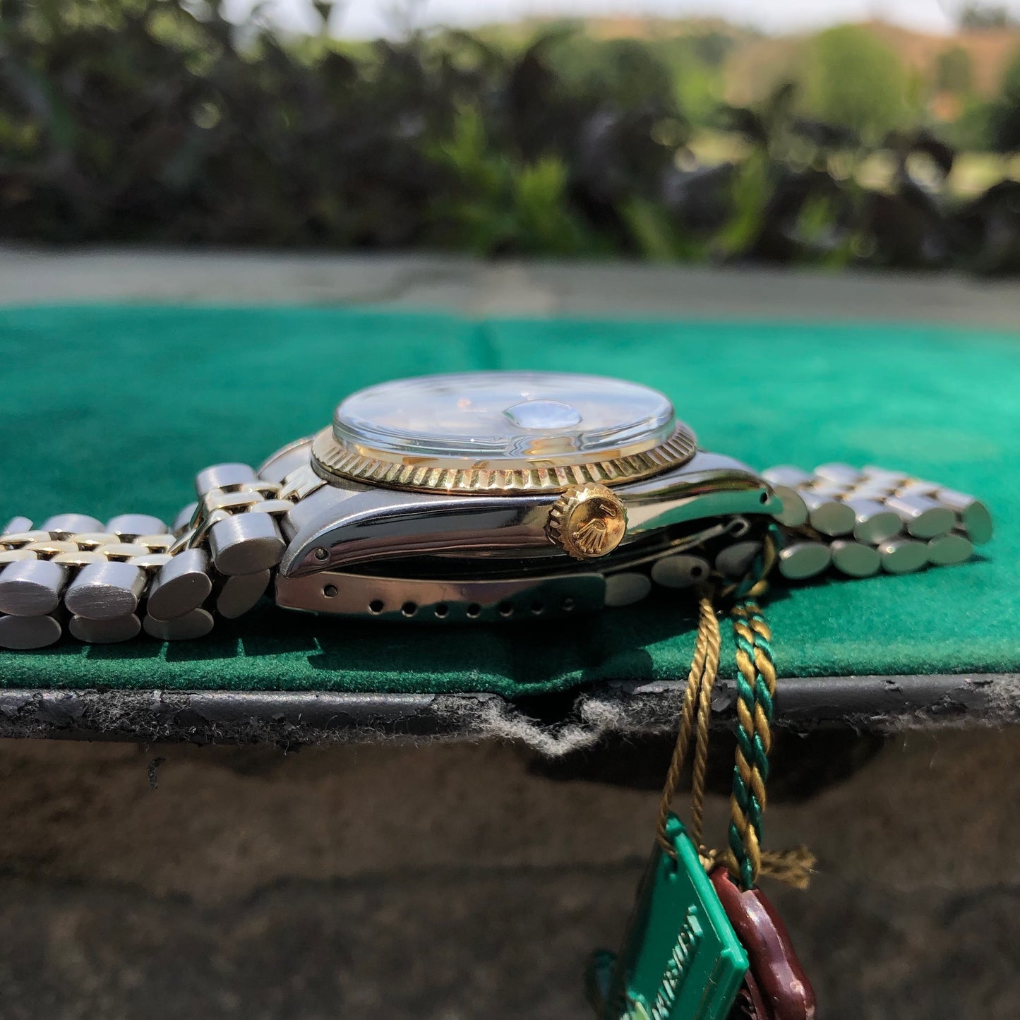 Vintage Rolex Datejust 1601 Sigma Steel Gold Two Tone Jubilee Champagne Automatic Wristwatch Box Papers Circa 1973 - Hashtag Watch Company