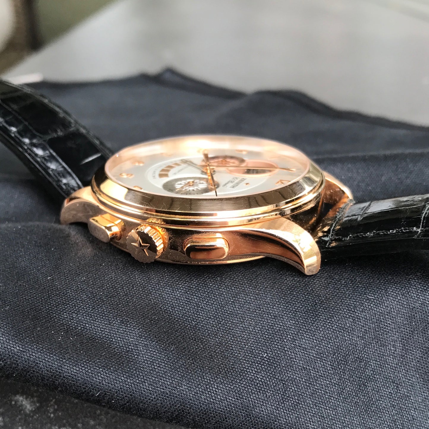 Zenith El Primero 18.0520.4021 18K Rose Gold Grande Class XXT Automatic Chronograph Wristwatch Box & Papers - Hashtag Watch Company