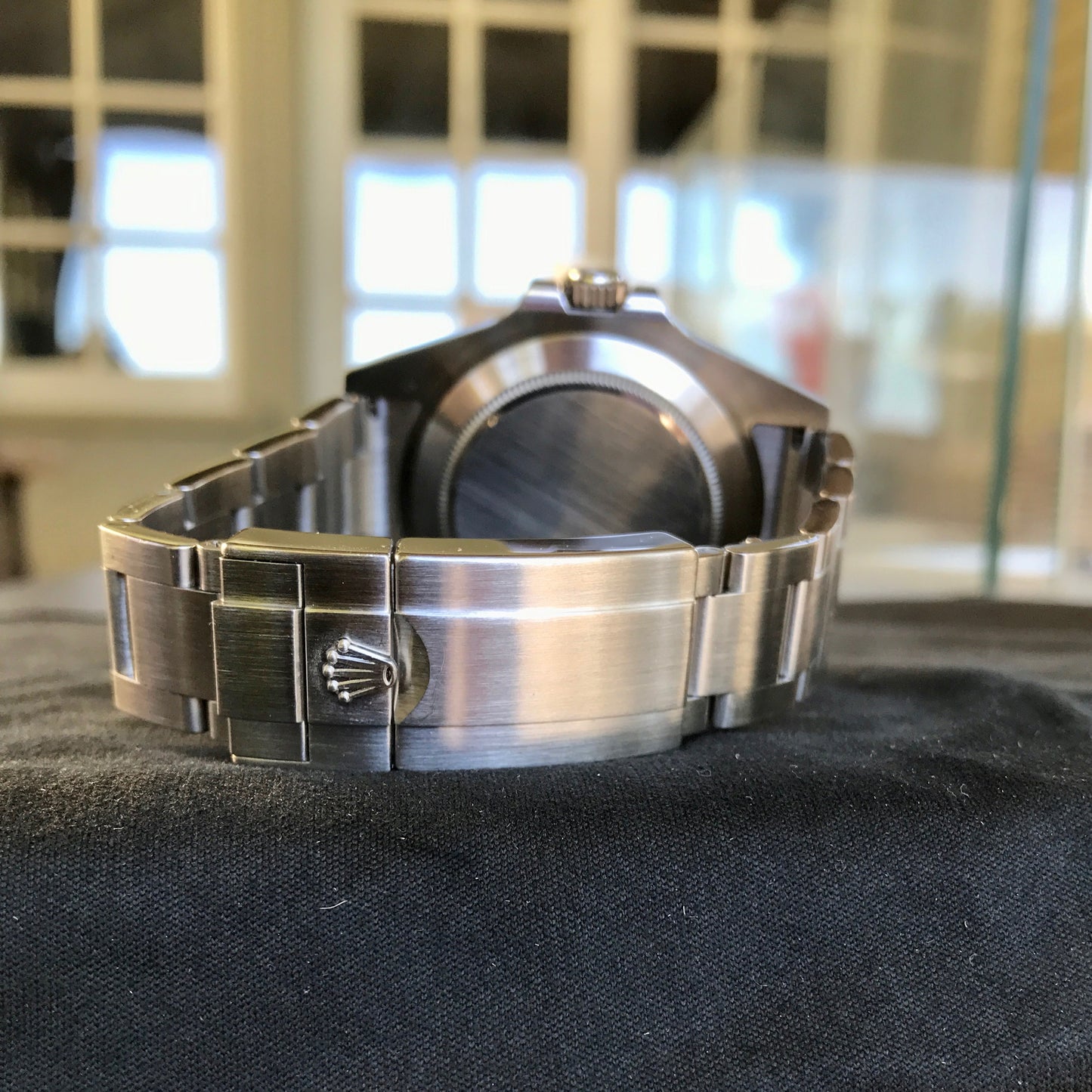 Rolex Explorer II 216570 Stainless Steel GMT Oyster Black Wristwatch Box Papers - Hashtag Watch Company