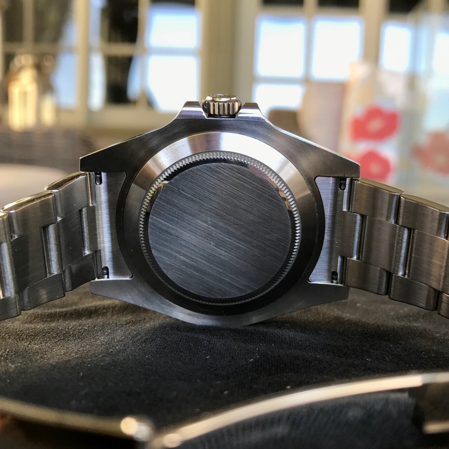 Rolex Explorer II 216570 Stainless Steel GMT Oyster Black Wristwatch Box Papers - Hashtag Watch Company