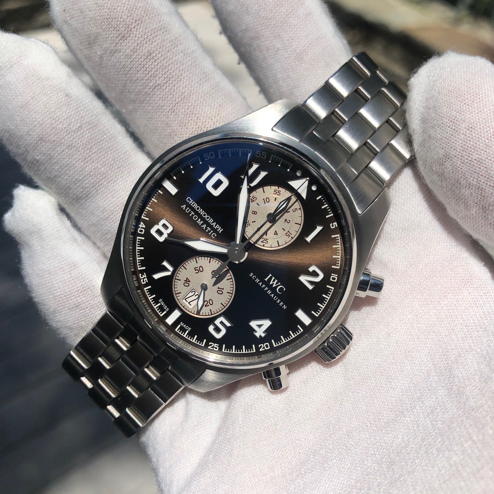 IWC Pilot Antoine de Saint Exupery Chronograph IW387806 Automatic