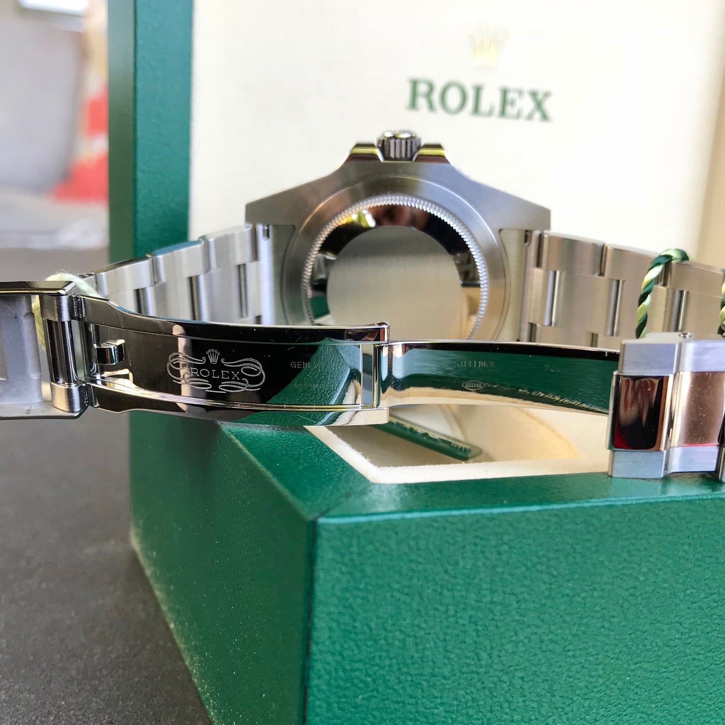 Rolex GMT Master II 116710 Ceramic Steel Automatic Scrambled Serial Watch Box Papers - Hashtag Watch Company