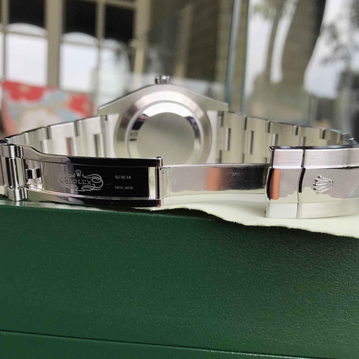Rolex Datejust II 116300 White Stick 41mm Oyster Automatic Wristwatch Box Papers - Hashtag Watch Company