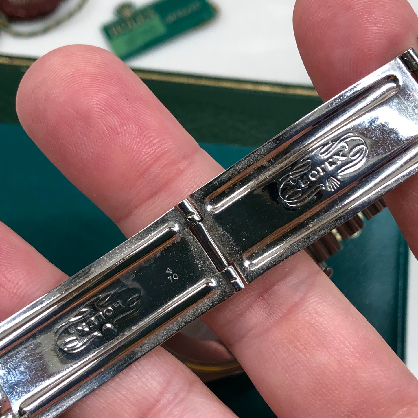 1971 Rolex Datejust 1600 Tropical Steel Jubilee Automatic Wristwatch with Box and Papes - Hashtag Watch Company