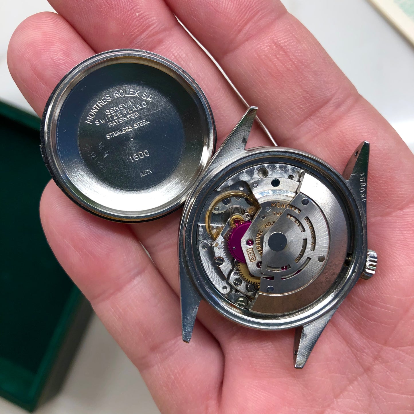 1971 Rolex Datejust 1600 Tropical Steel Jubilee Automatic Wristwatch with Box and Papes - Hashtag Watch Company