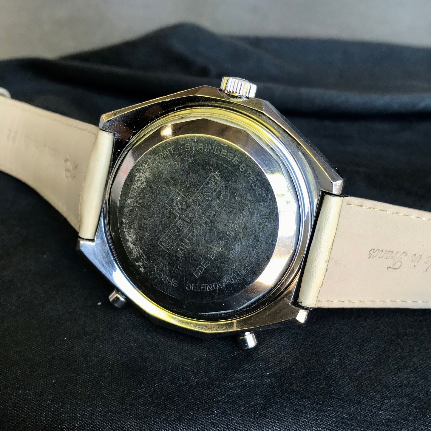 Vintage Breitling Navitimer Chrono-Matic 1806 Stainless Steel Automatic Chronograph Watch 1969 Box & Papers - Hashtag Watch Company