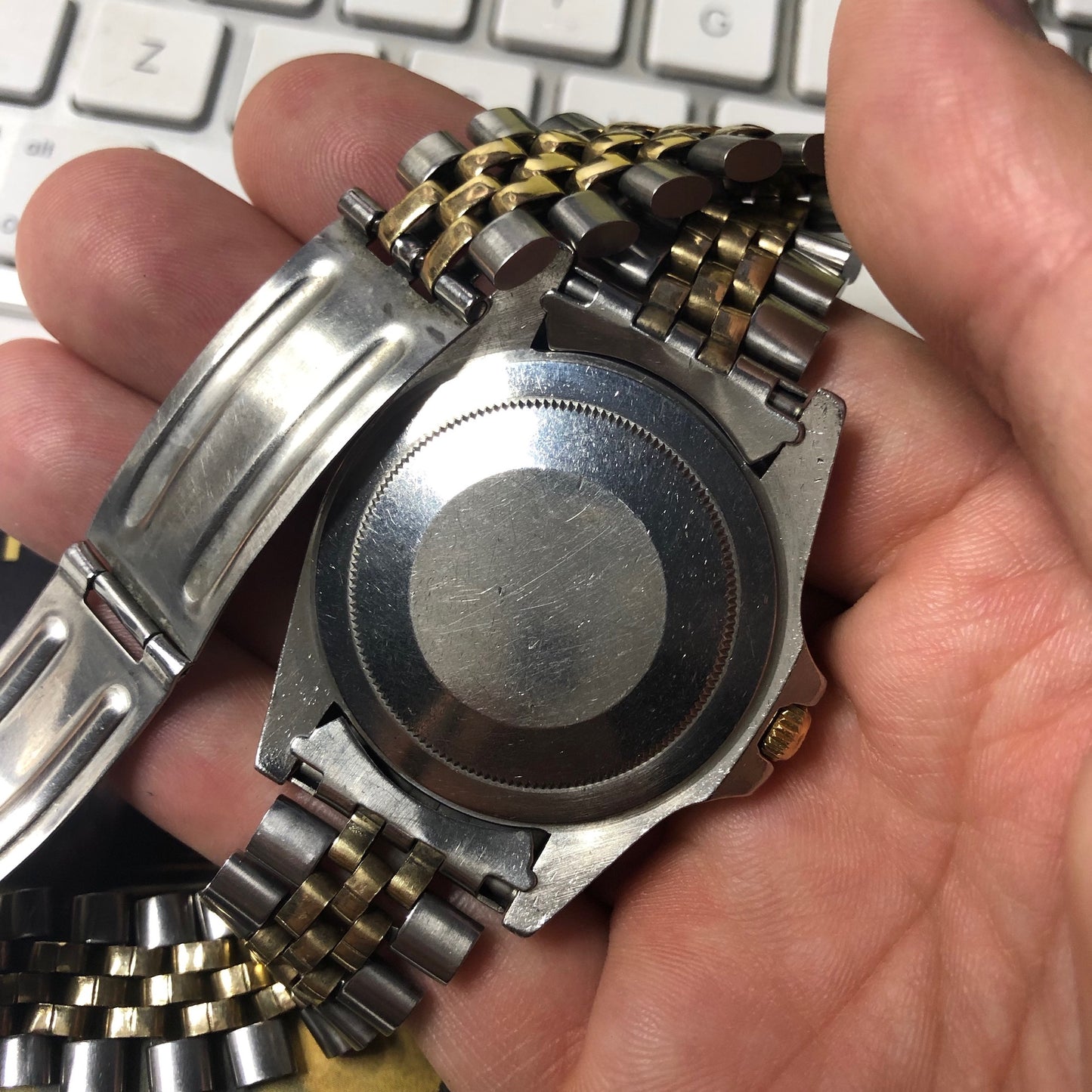 Vintage Rolex GMT MASTER 1675 Black Tiger Eye Nipple Jubilee Bracelet Wristwatch Circa 1978 - Hashtag Watch Company