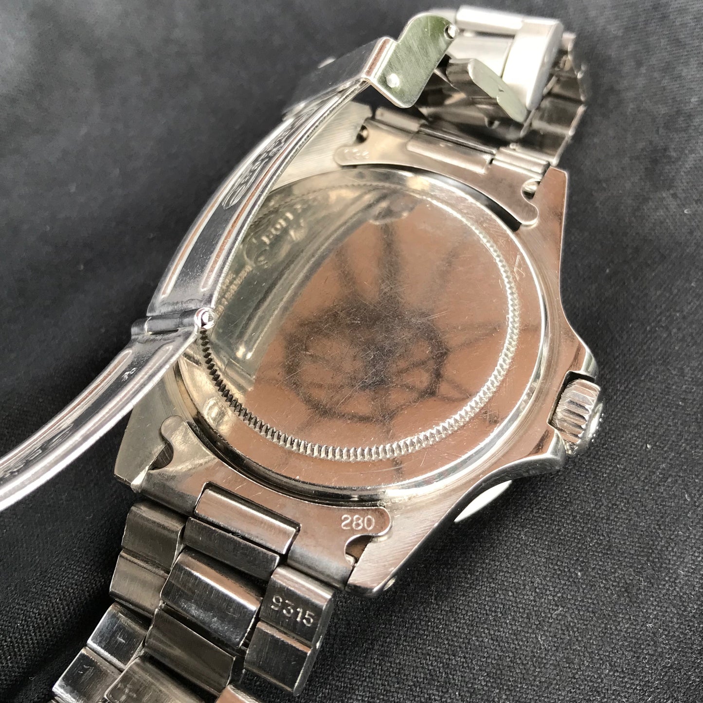 Vintage Rolex Submariner 5513 Meters First Honey Patina 1968 Pat Pending Automatic Wristwatch - Hashtag Watch Company