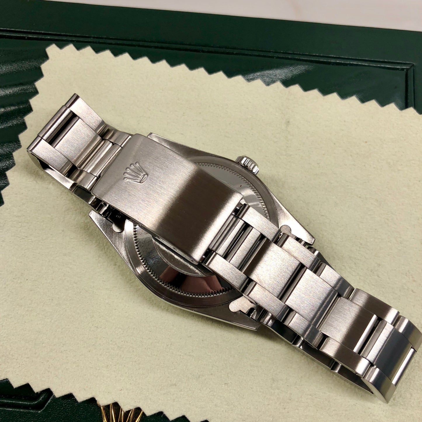 Rolex Datejust 16200 Oyster Perpetual Cal. 3135 White Stick "Y" Serial Wristwatch - Hashtag Watch Company