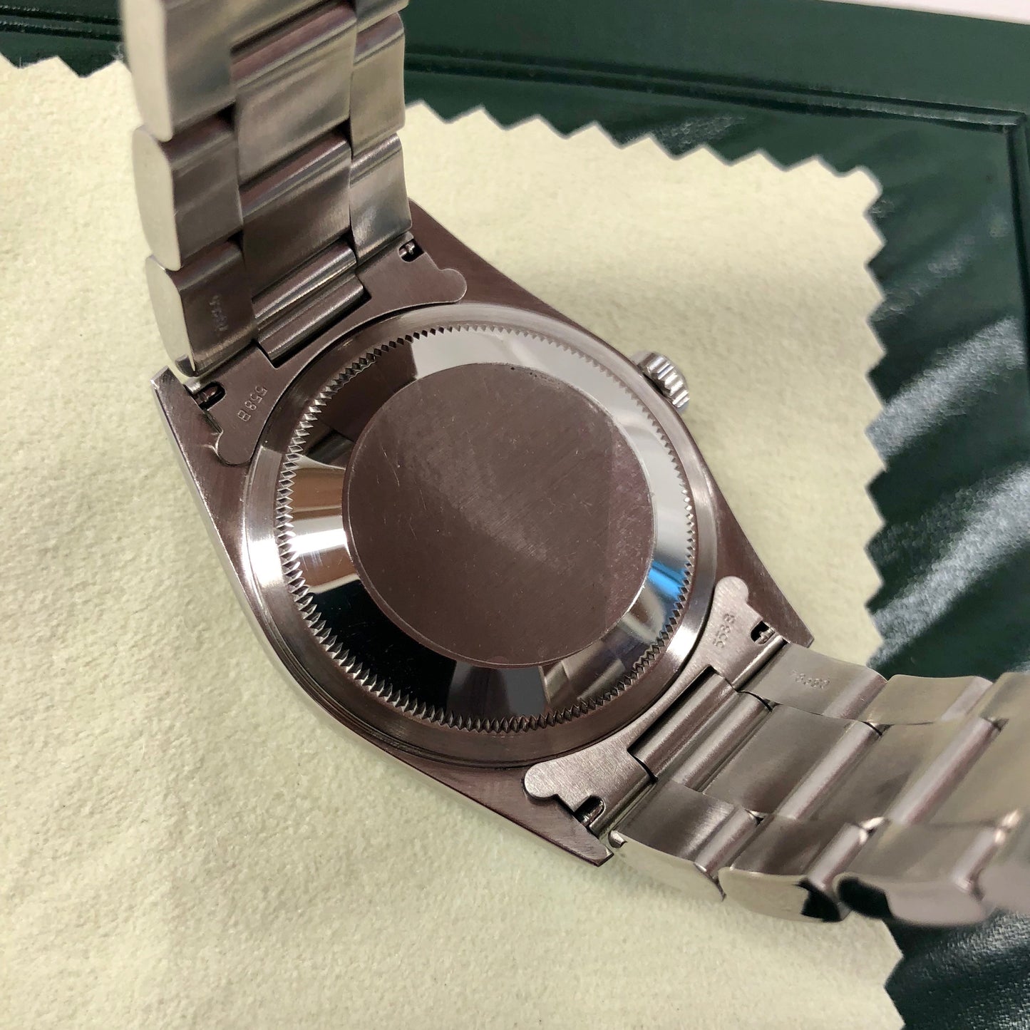 Rolex Datejust 16200 Oyster Perpetual Cal. 3135 White Stick "Y" Serial Wristwatch - Hashtag Watch Company