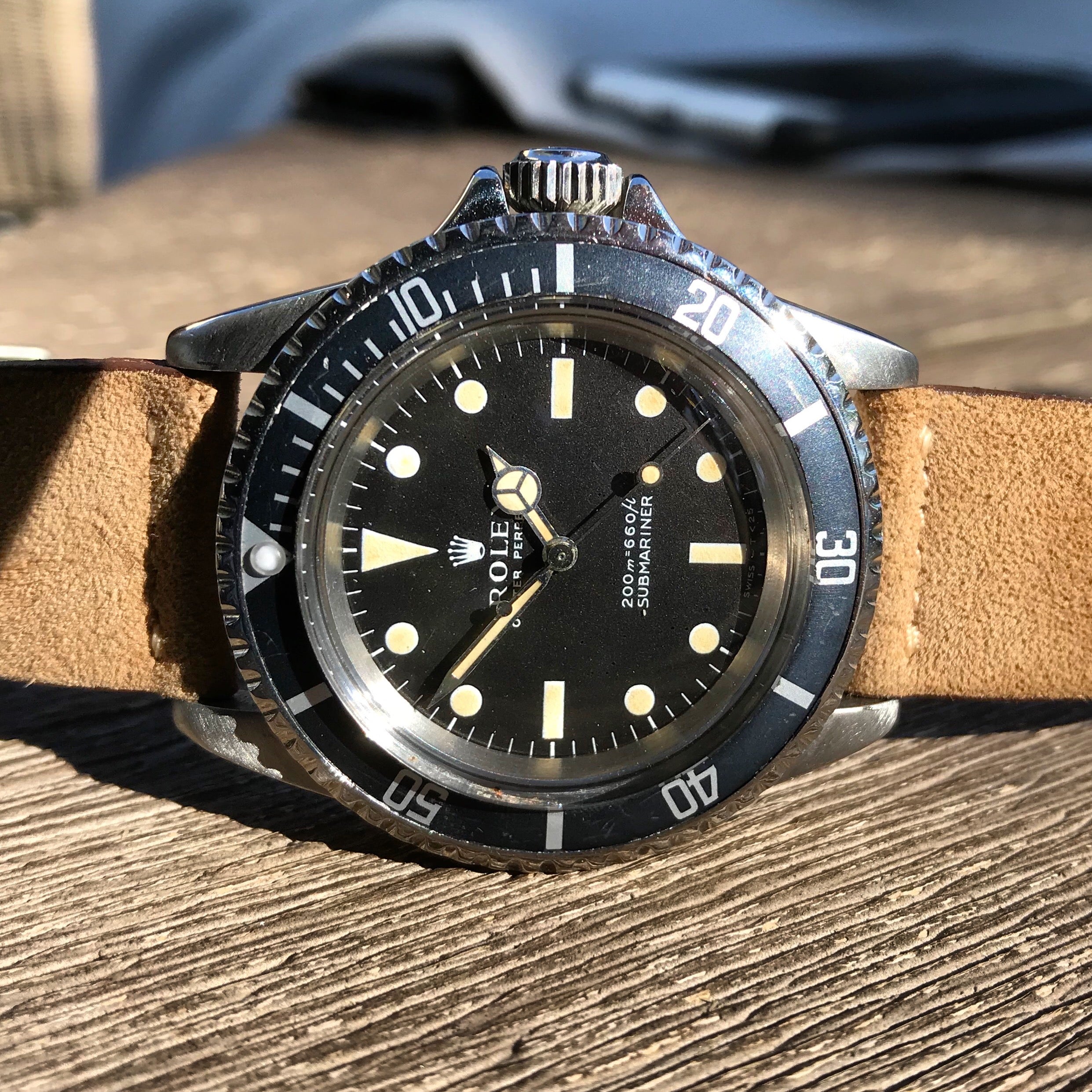 GRECO　GOIII1500 1968 Rolex Submariner 5513 Meters First Cream Patina 1968