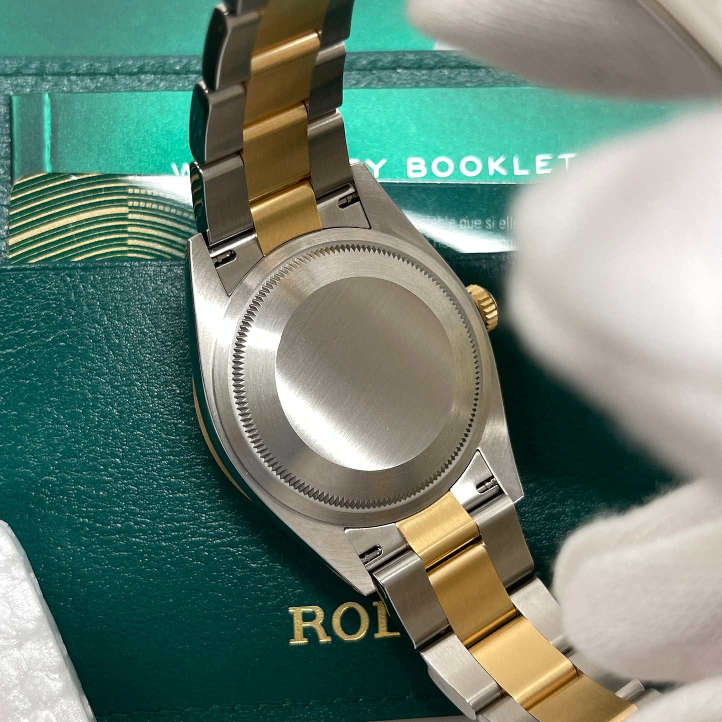 2021 Rolex Explorer 124273 Two Tone Steel Rolesor Gold Oyster Perpetual Steel Wristwatch Box Papers - Hashtag Watch Company