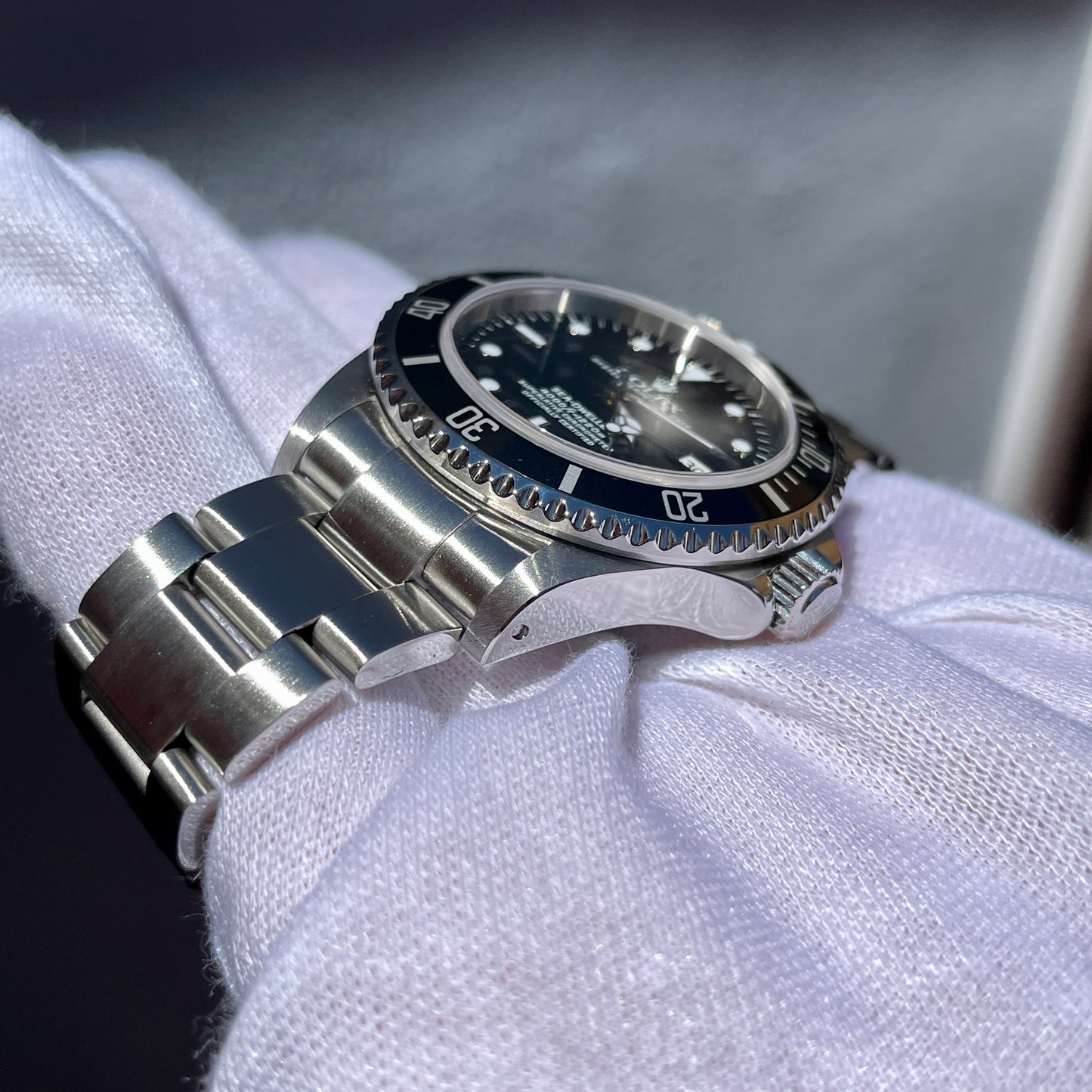 1999 Rolex Sea Dweller 16600 Swiss Only Stainless Steel Oyster Automatic Wristwatch Box Papers - Hashtag Watch Company