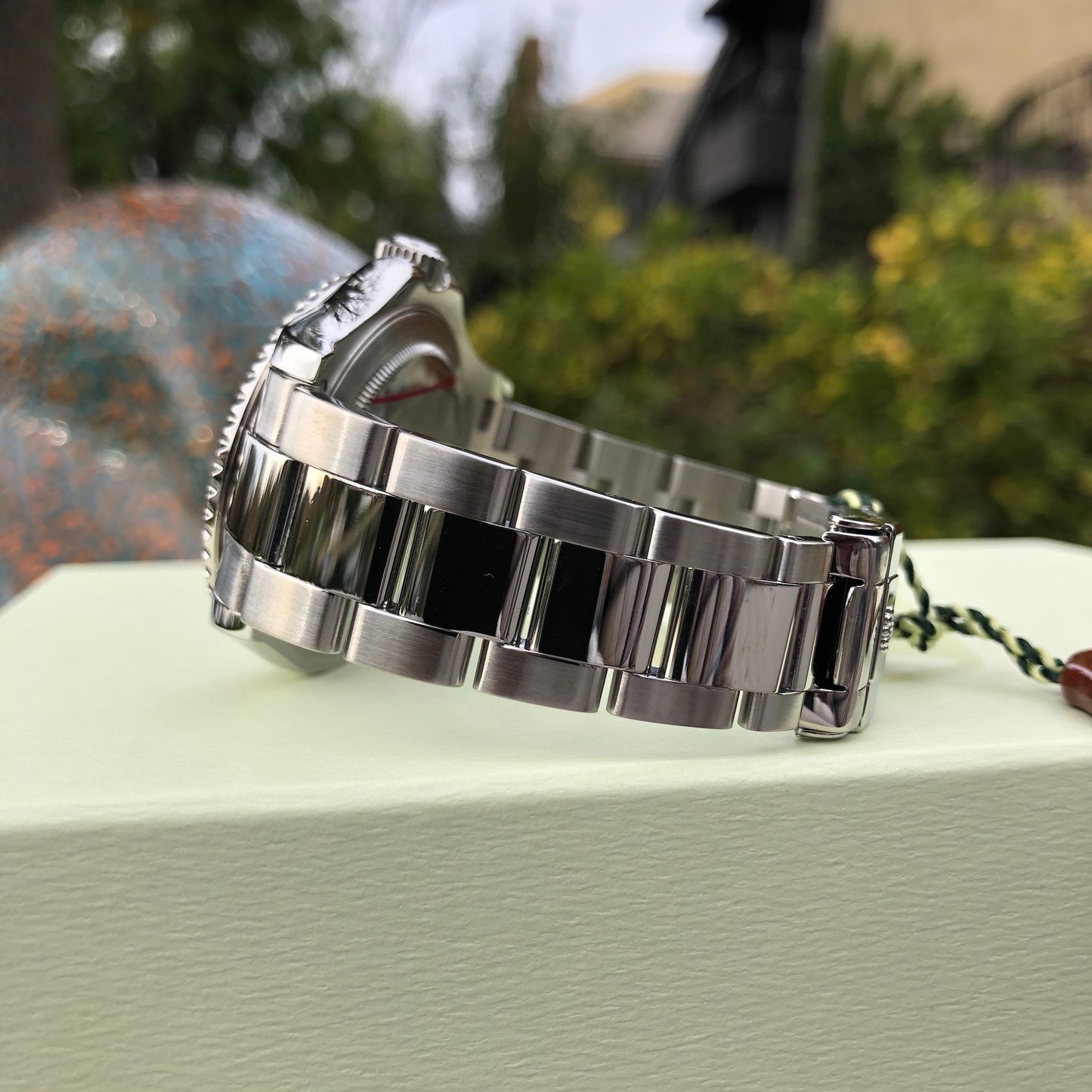 Rolex Yachtmaster 16622 Platinum 40mm Steel Oyster Z Serial Wristwatch Box & Papers Circa 2006 - Hashtag Watch Company