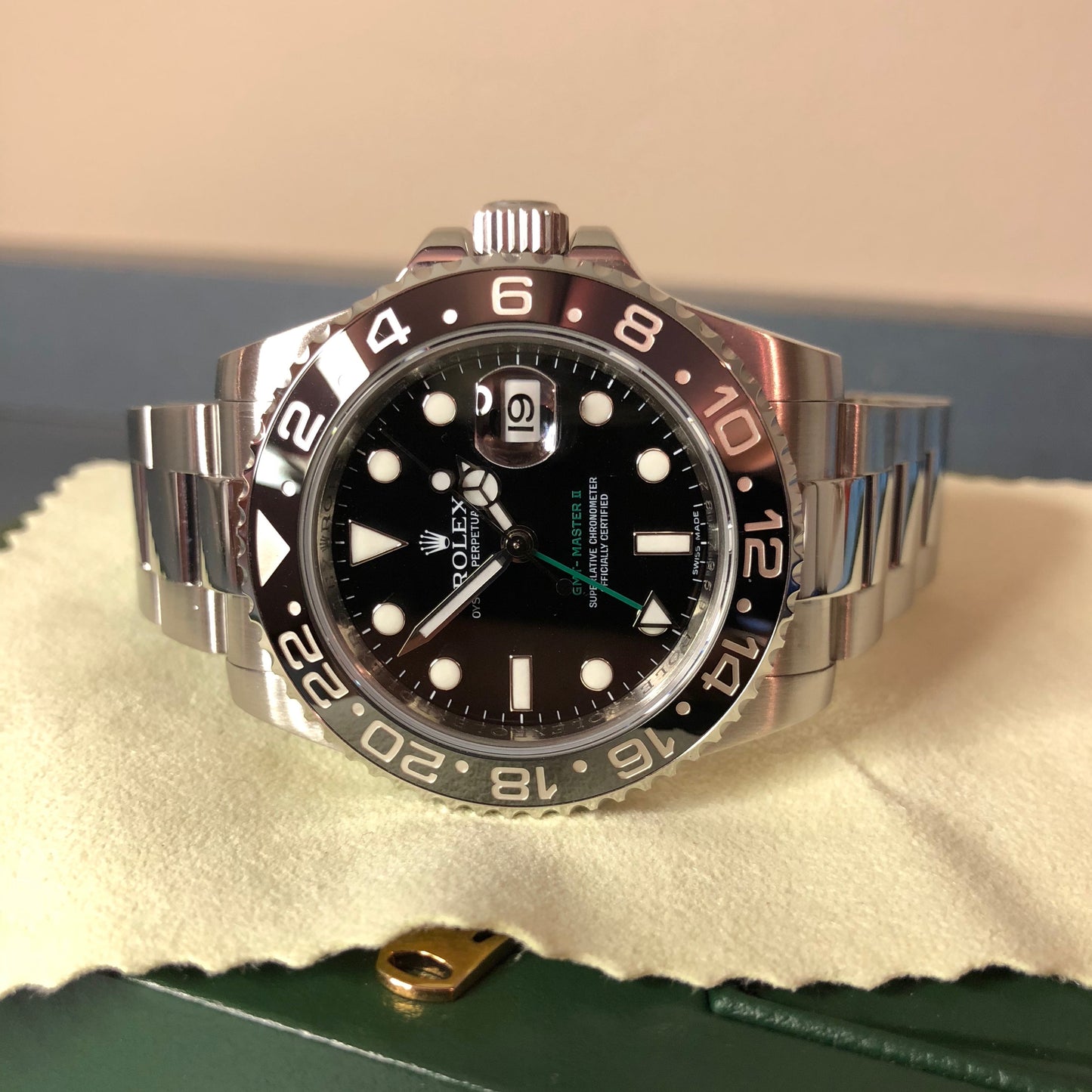 Rolex GMT Master II 116710 Ceramic Steel Automatic Z Series Wristwatch - Hashtag Watch Company