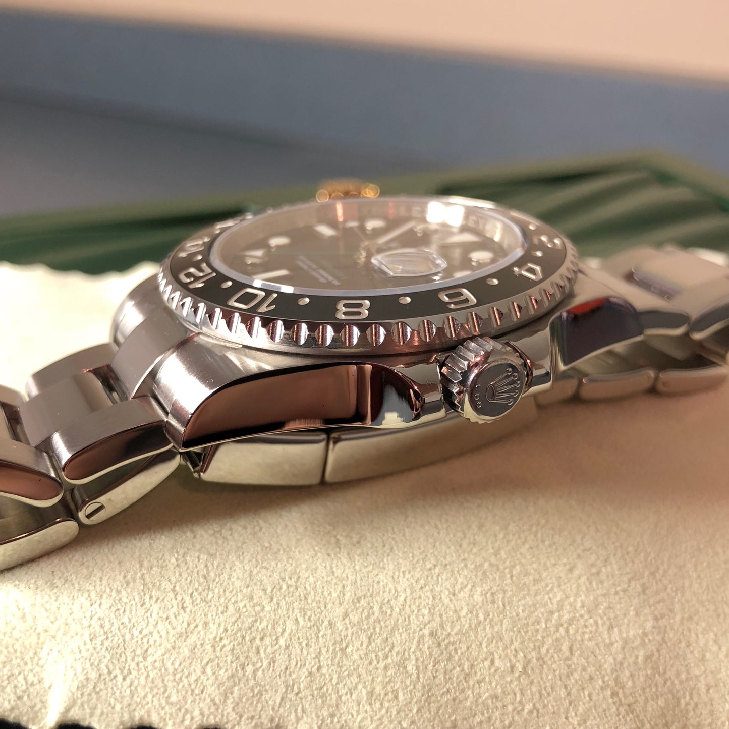 Rolex GMT Master II 116710 Ceramic Steel Automatic Z Series Wristwatch - Hashtag Watch Company