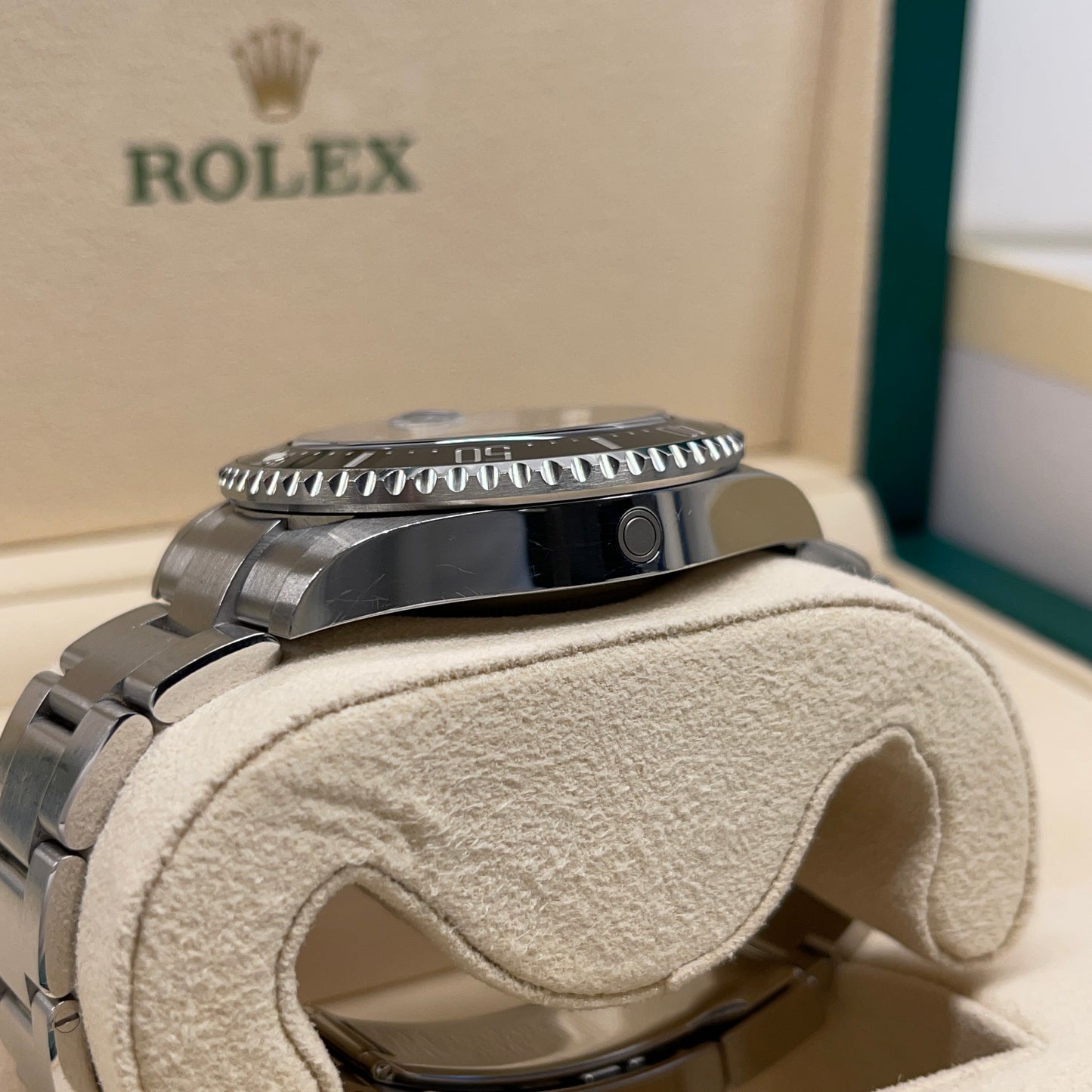 2018 Rolex Red Sea Dweller 126600 Mk 1 Stainless Steel Oyster 50th Anniversary Box Papers - Hashtag Watch Company