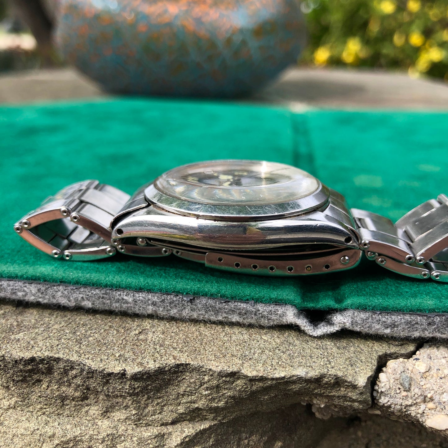 Vintage Rolex Explorer 1016 Gilt Underline Glossy Oyster Perpetual Wristwatch Circa 1963 - Hashtag Watch Company
