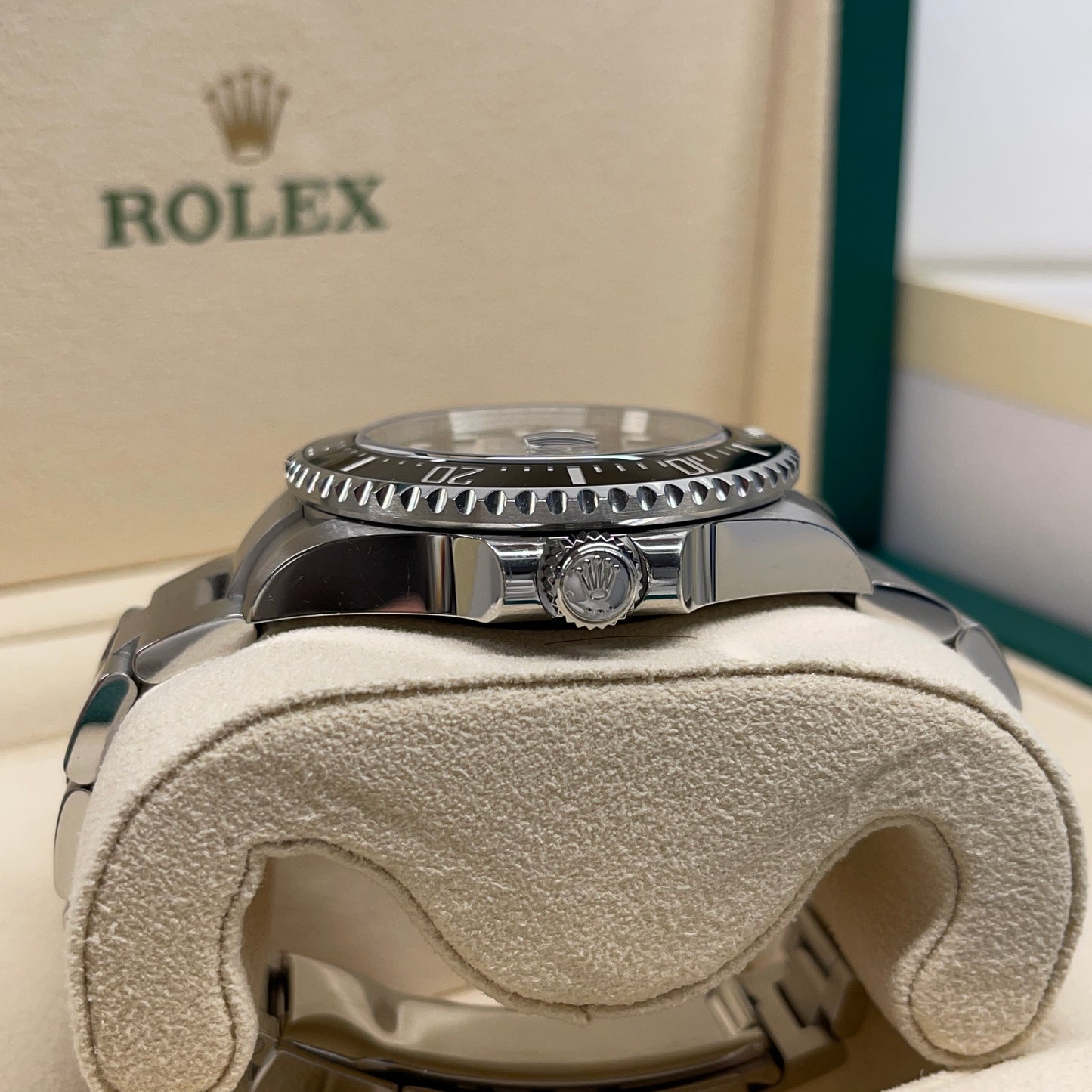 2018 Rolex Red Sea Dweller 126600 Mk 1 Stainless Steel Oyster 50th Anniversary Box Papers - Hashtag Watch Company