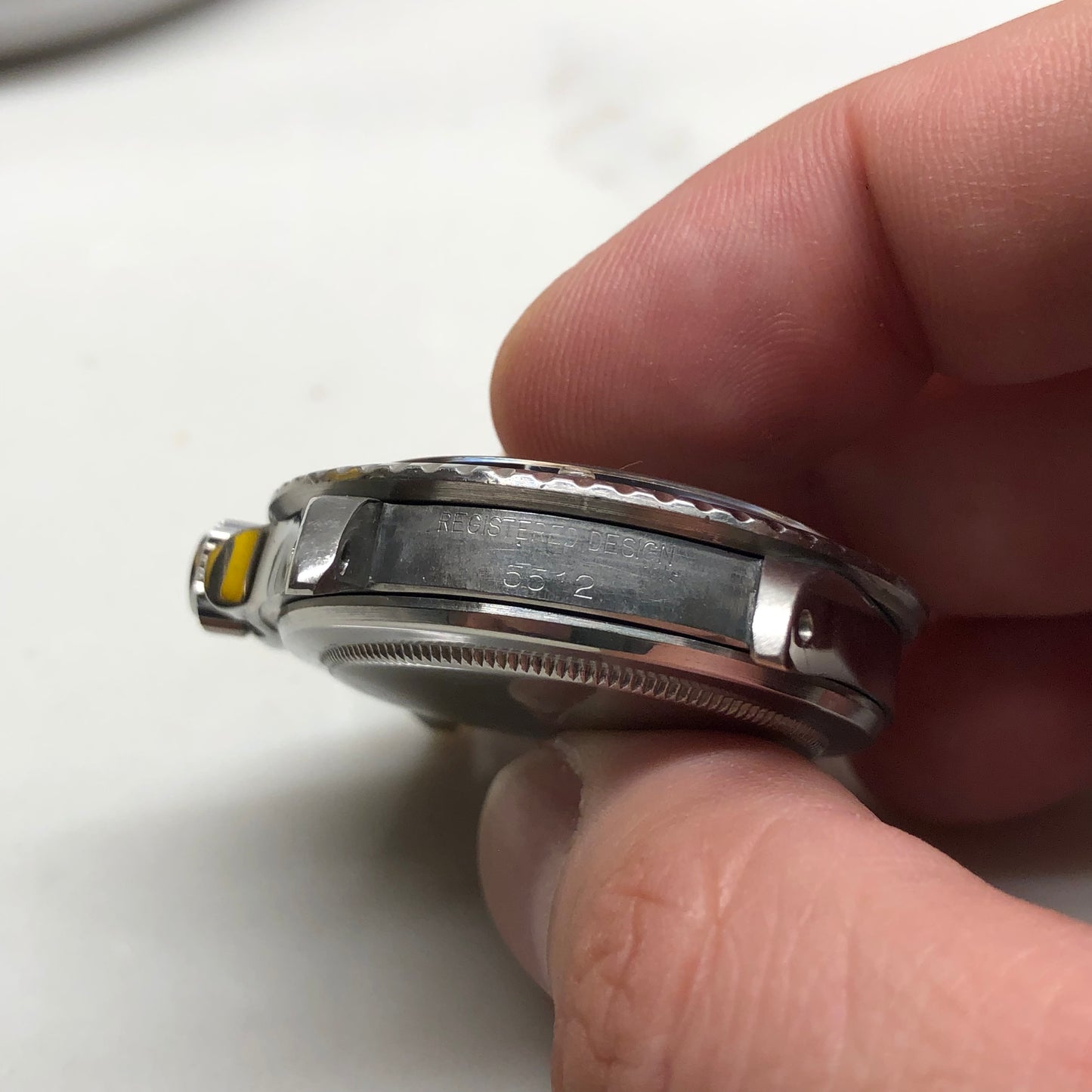 1967 Rolex Submariner 5512 Meters First Steel Wristwatch with Box Papers - Hashtag Watch Company