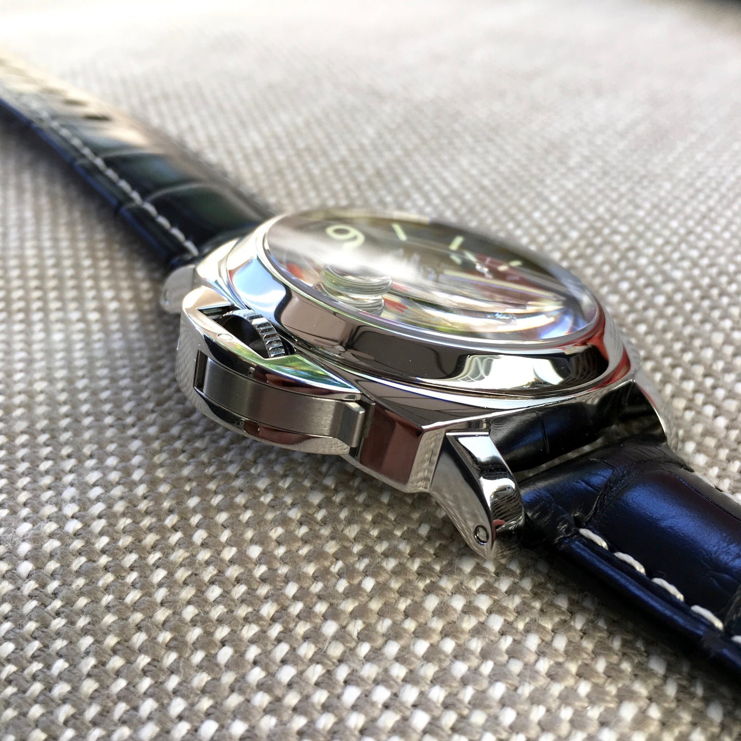 Panerai Luminor Marina PAM 104 44mm "O" Series 2012 Steel Automatic Watch - Hashtag Watch Company