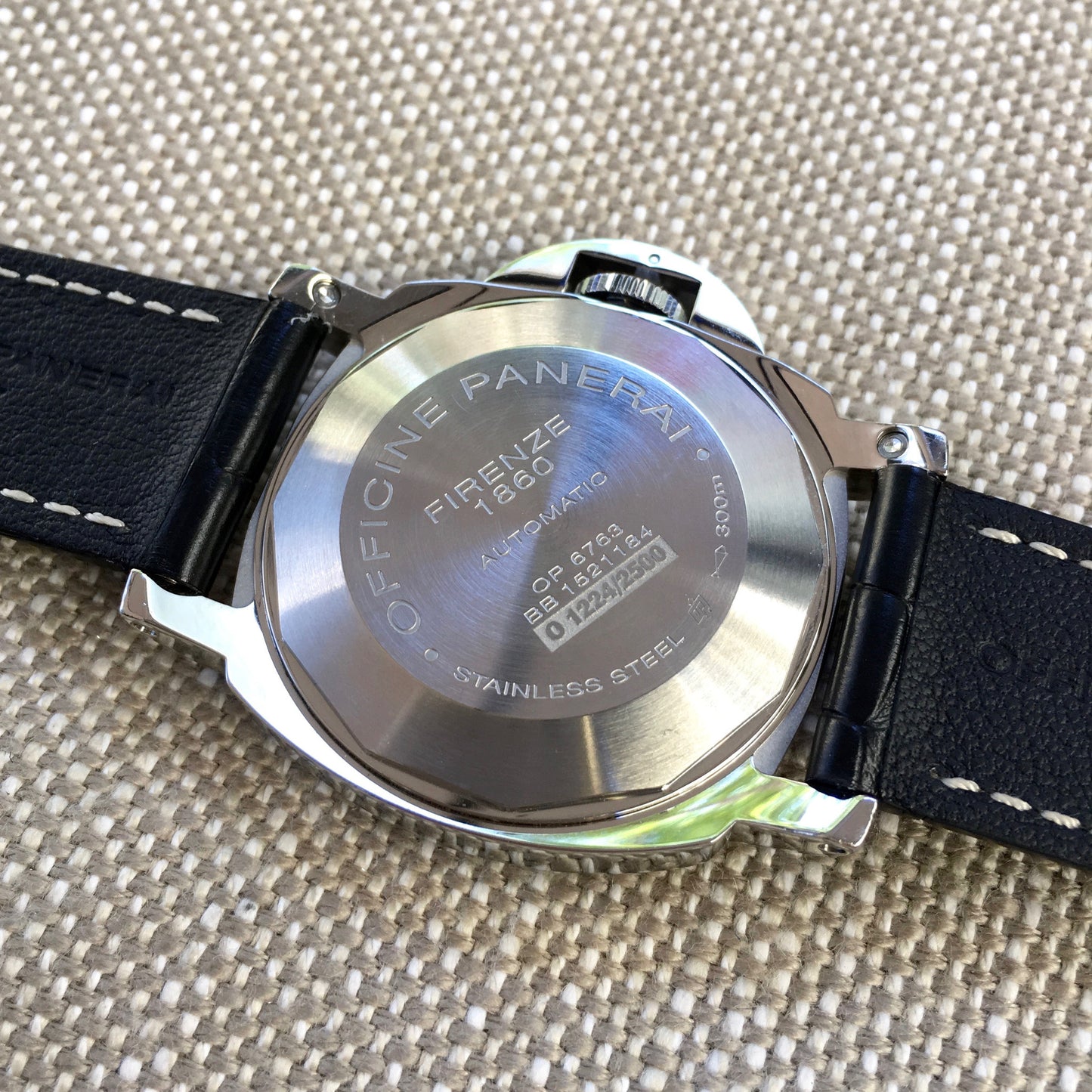Panerai Luminor Marina PAM 104 44mm "O" Series 2012 Steel Automatic Watch - Hashtag Watch Company