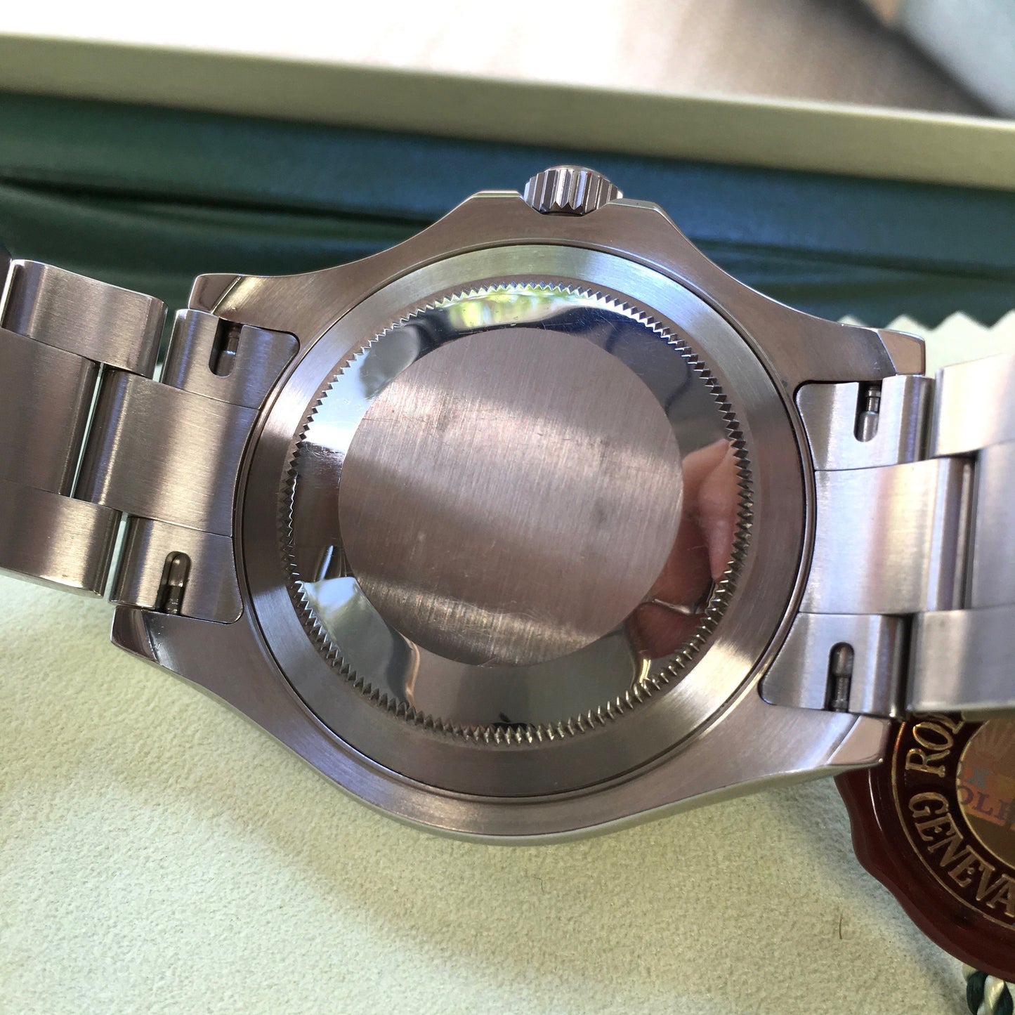 Rolex Yachtmaster 16622 Platinum 40mm Steel Oyster "V" Serial Mens Wristwatch - Hashtag Watch Company