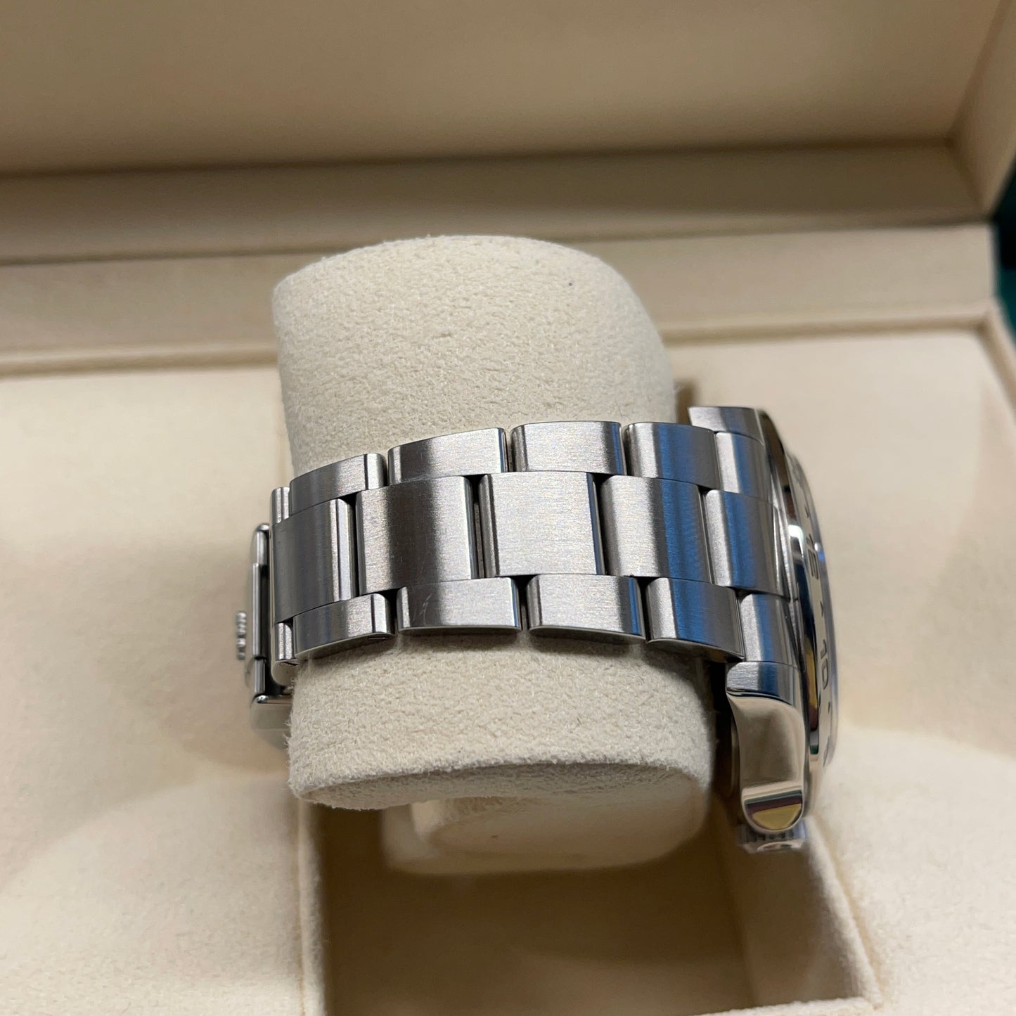 2014 Rolex Explorer II 216570 Stainless Steel GMT Oyster Black Wristwatch Box Papers - Hashtag Watch Company