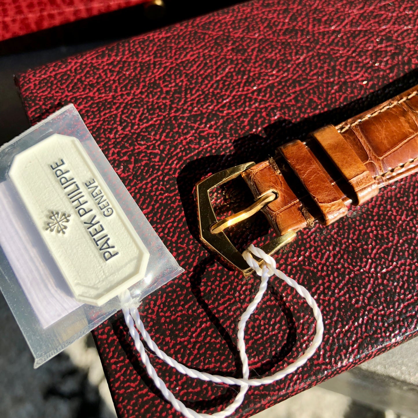 Patek Philippe Calatrava 5115J 18K Yellow Gold 35mm Enamel Wristwatch Box & Papers - Hashtag Watch Company