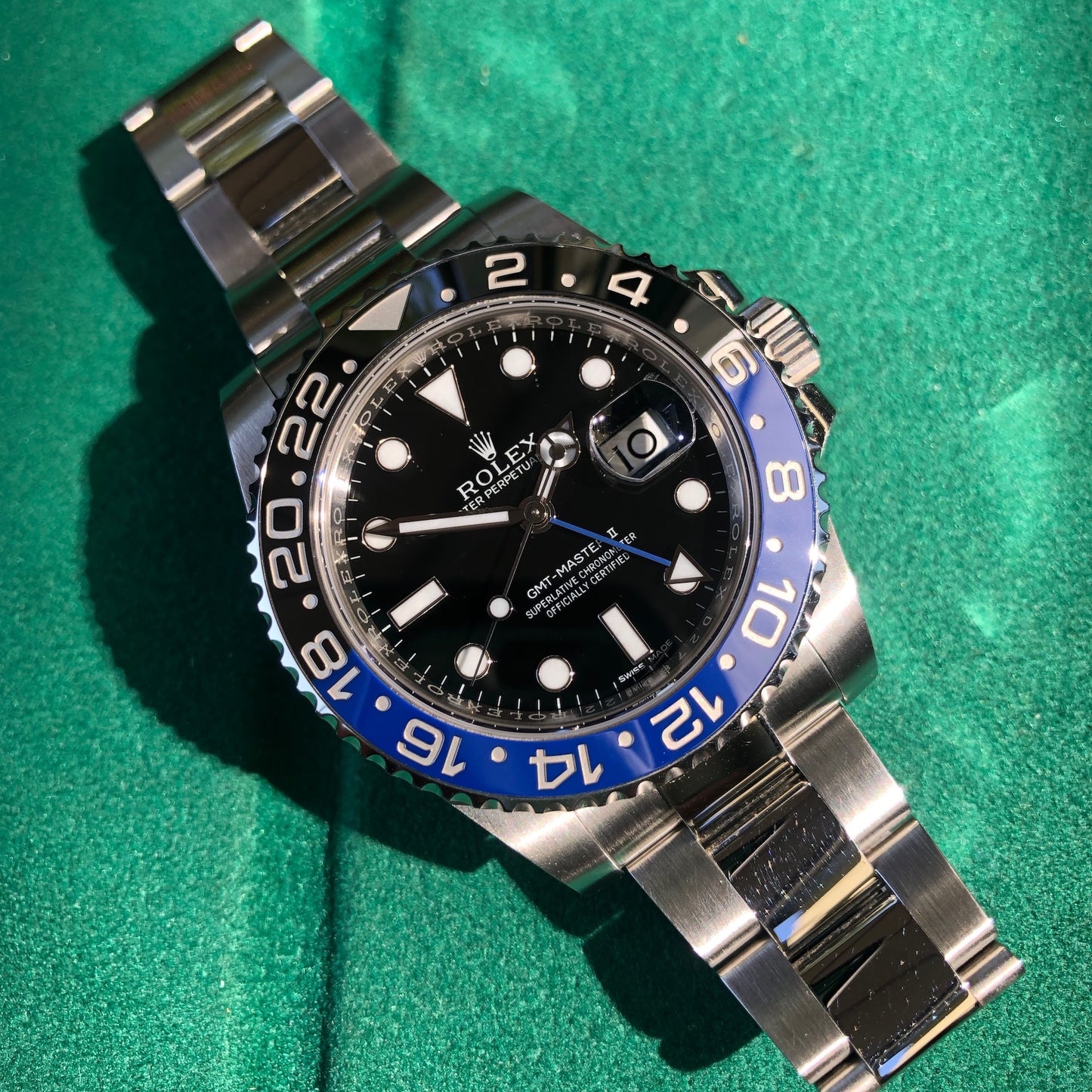 Rolex GMT Master II 116710 BLNR Batman Ceramic Steel Automatic Wristwatch Box Papers - Hashtag Watch Company
