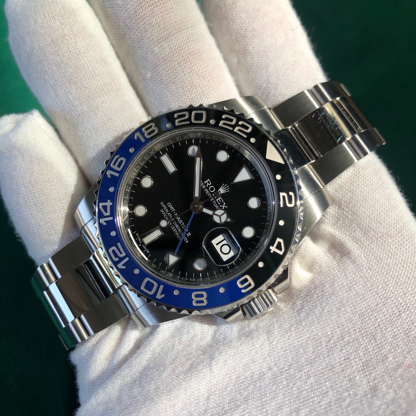 Rolex GMT Master II 116710 BLNR Batman Ceramic Steel Automatic Wristwatch Box Papers - Hashtag Watch Company